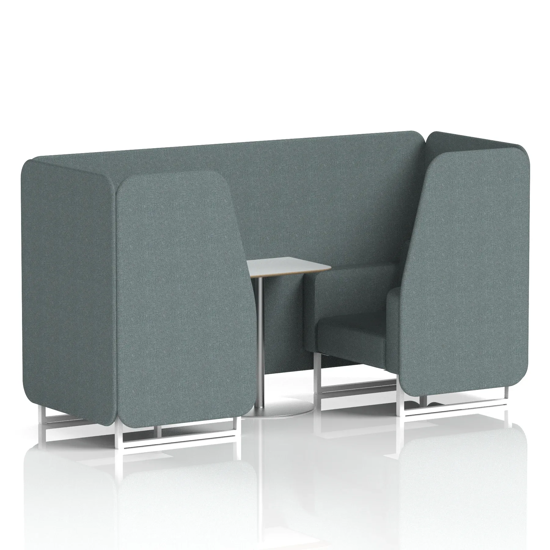 Brixworth Booth With White Table In Single Tone