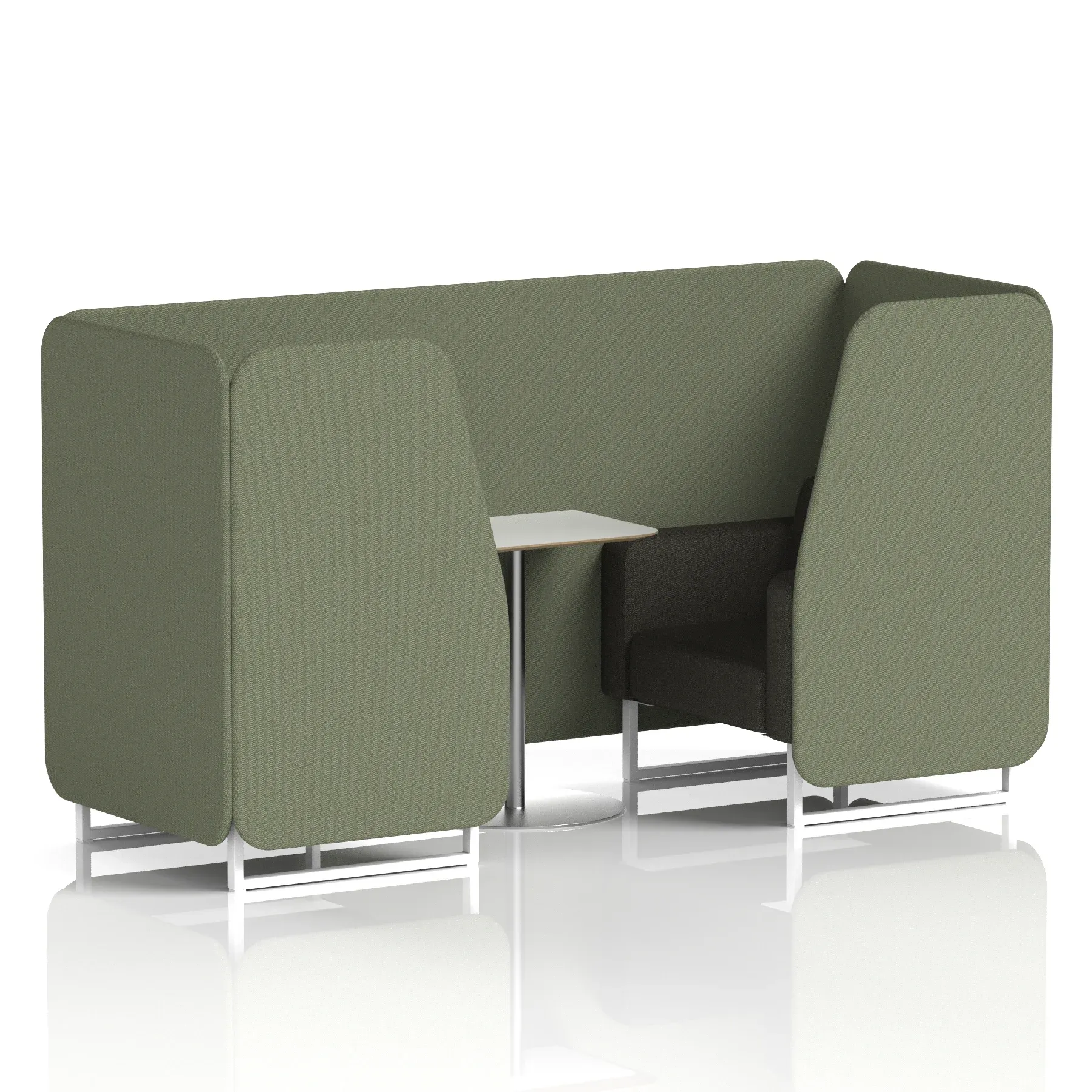 Brixworth Booth With White Table In Two Tone