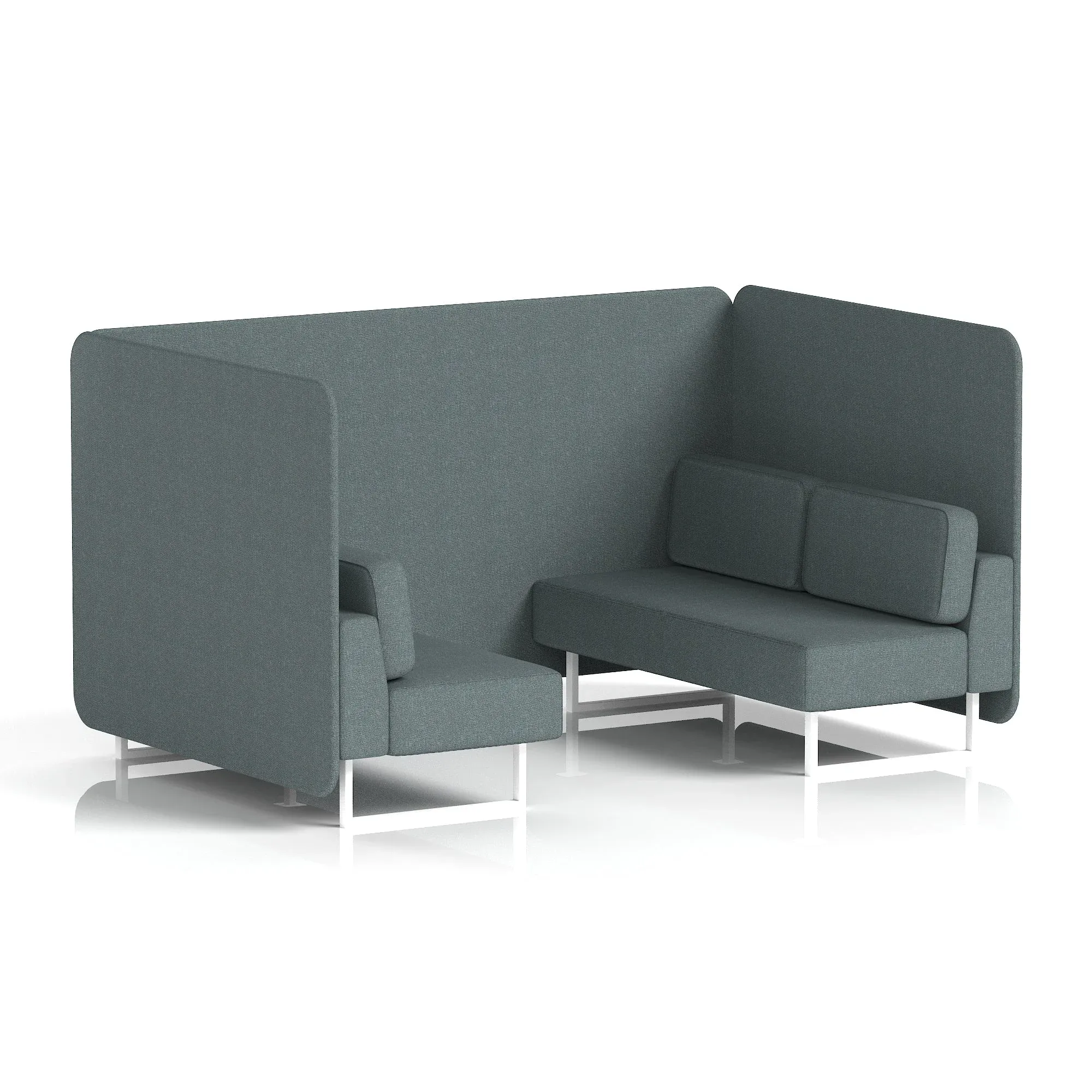 Brixworth Bench Booth in Single Tone