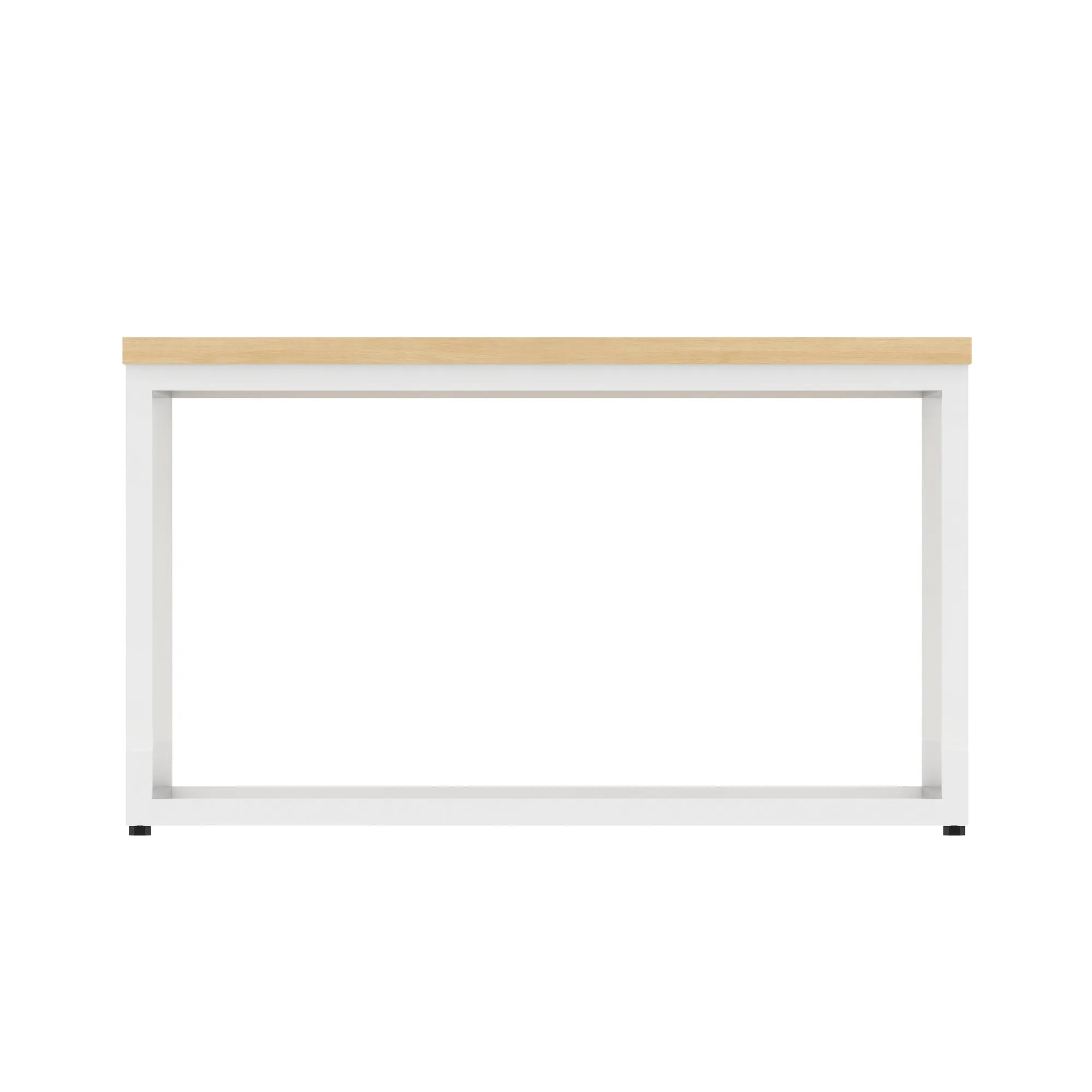 Impulse Square Coffee Table With Metal Frame