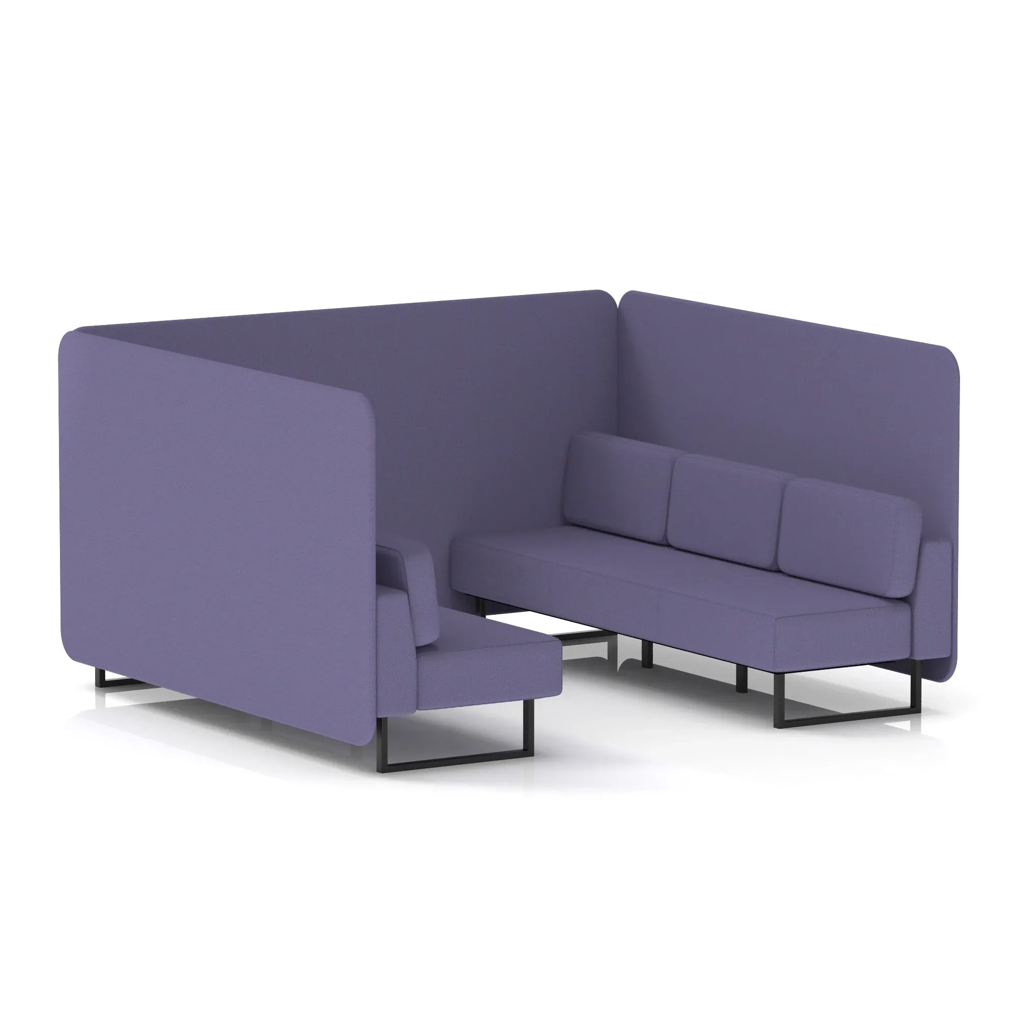Brixworth Bench Booth in Single Tone
