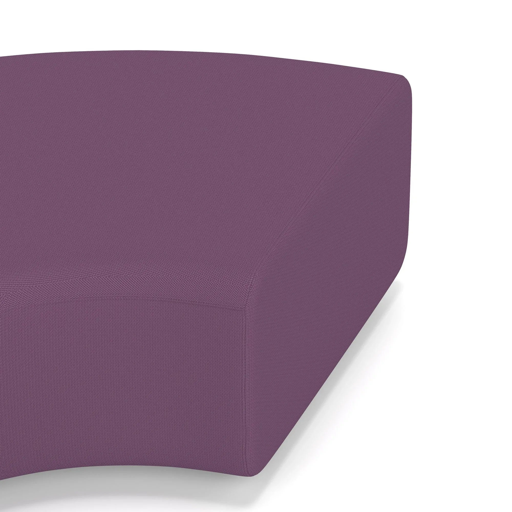 EE - Mawsley Modular Seating 90 Degree Backless Curved Unit
