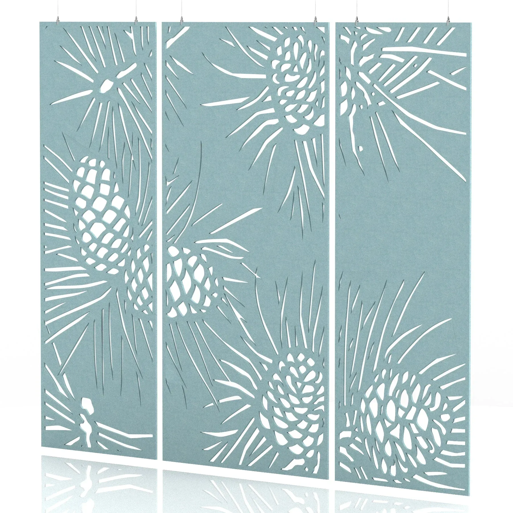 Sch! Acoustic Wall and Hanging Screens (3 Panels)
