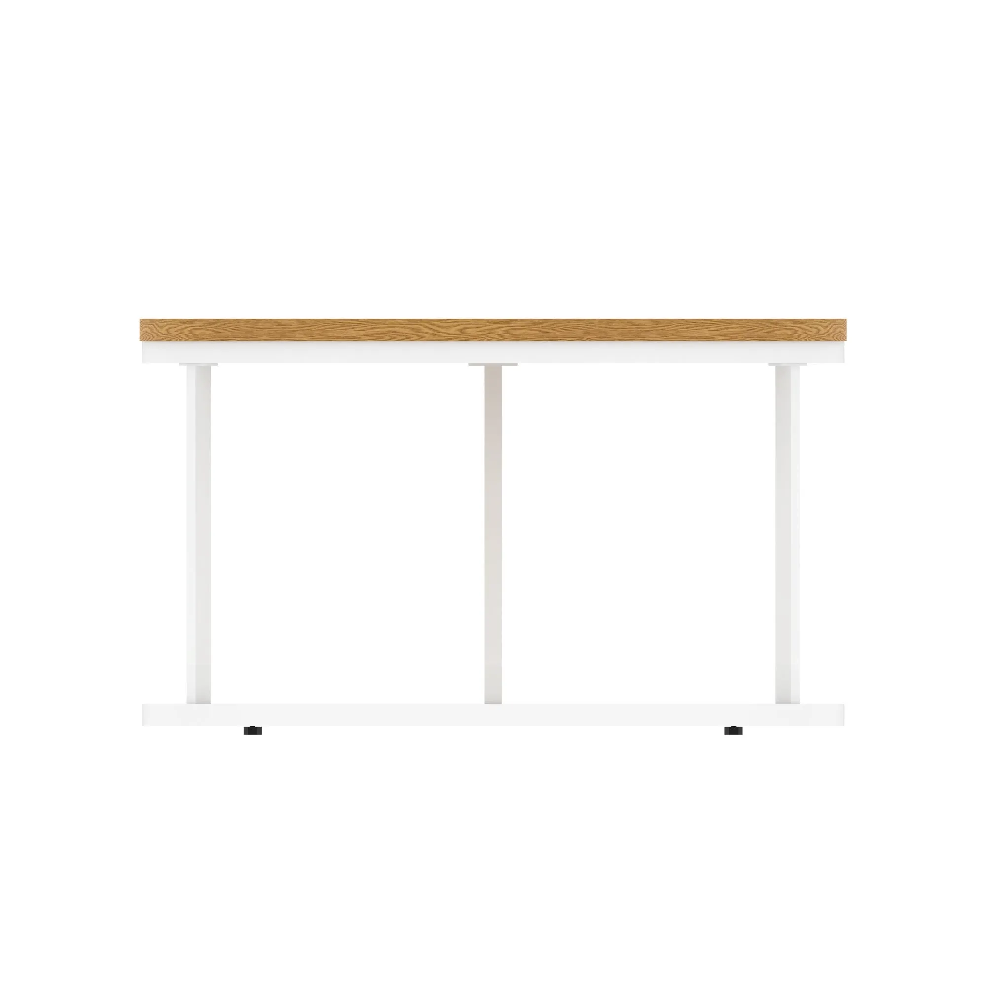 Impulse Round Coffee Table With Metal Frame
