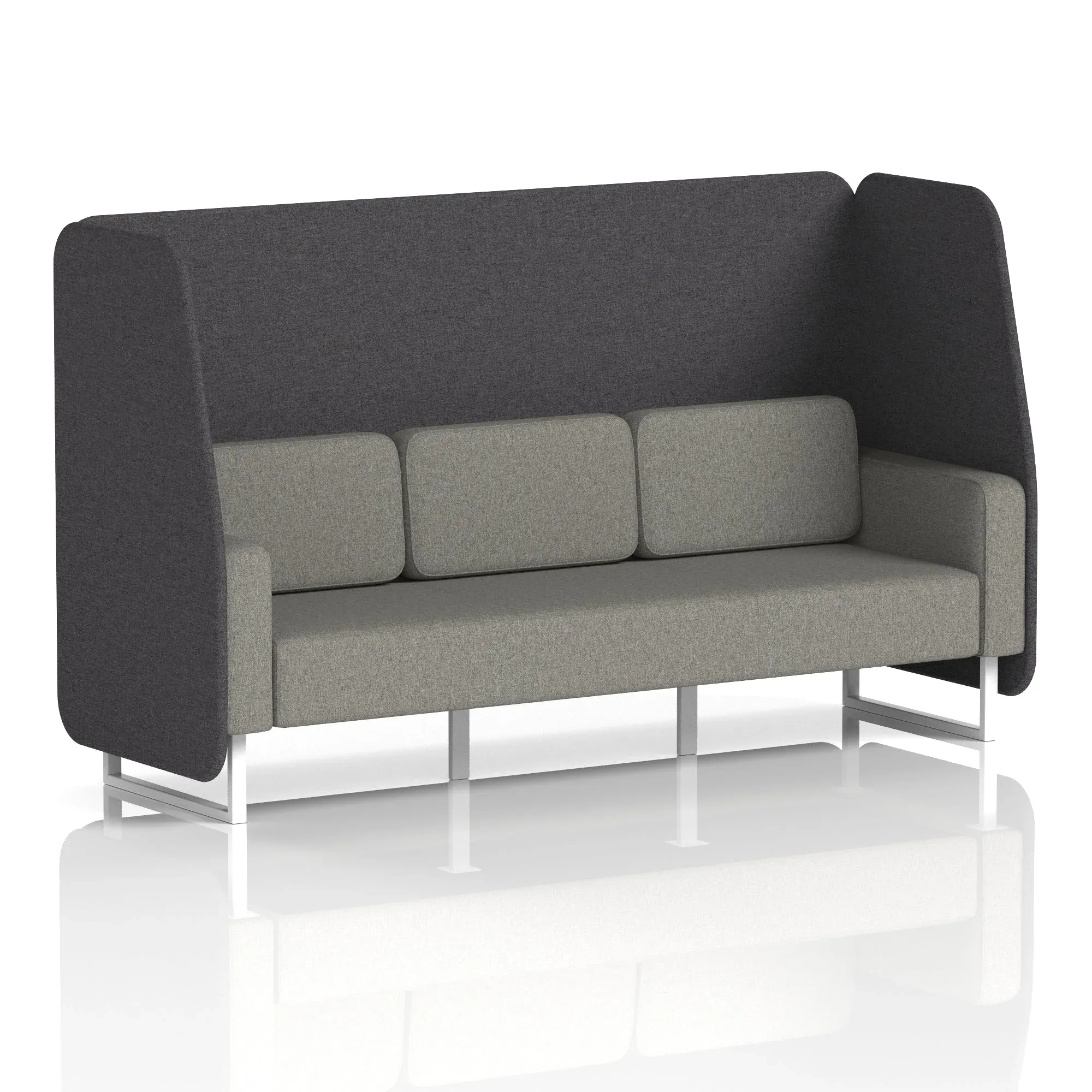 Brixworth Open Booth in Two Tone