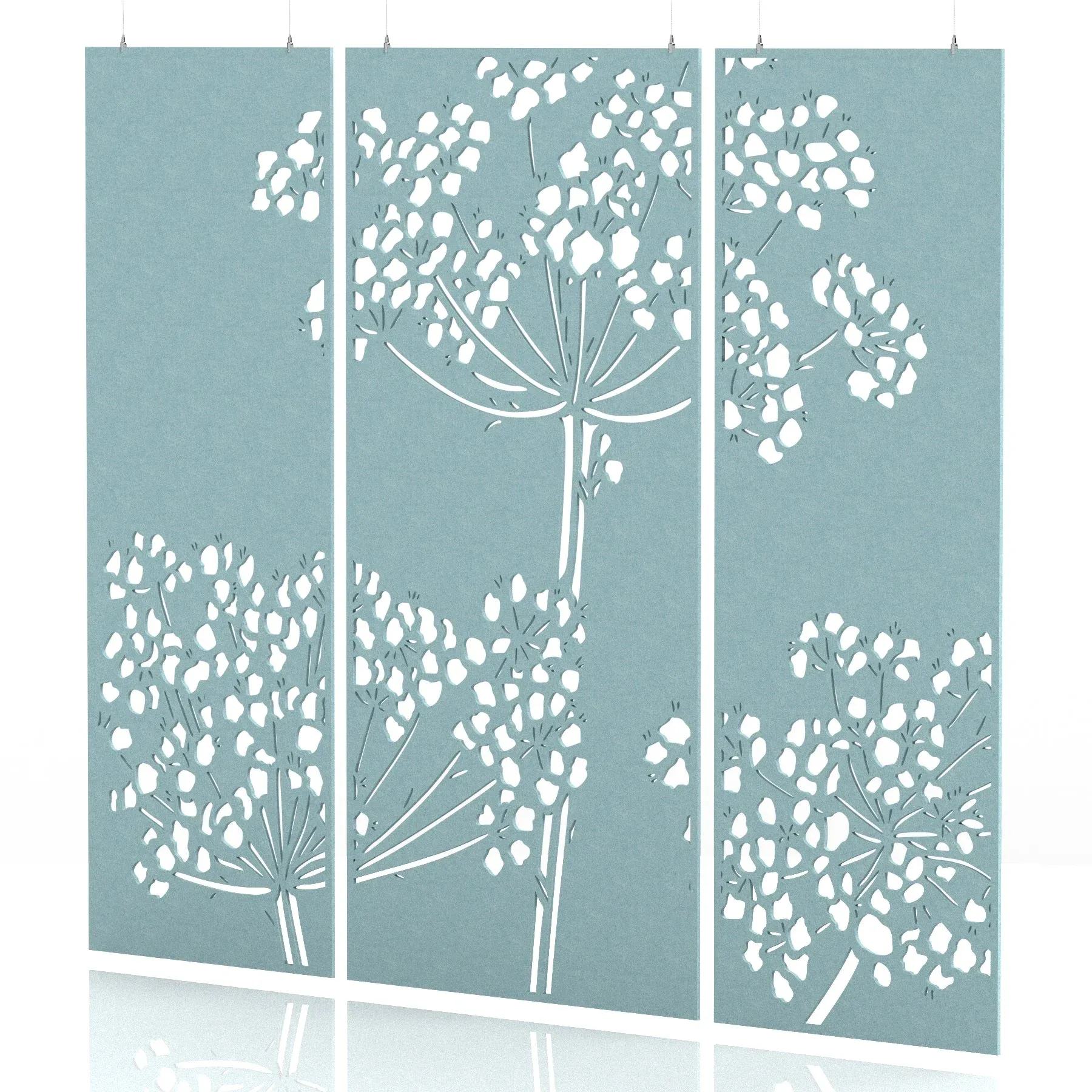 Sch! Acoustic Wall and Hanging Screens (3 Panels)