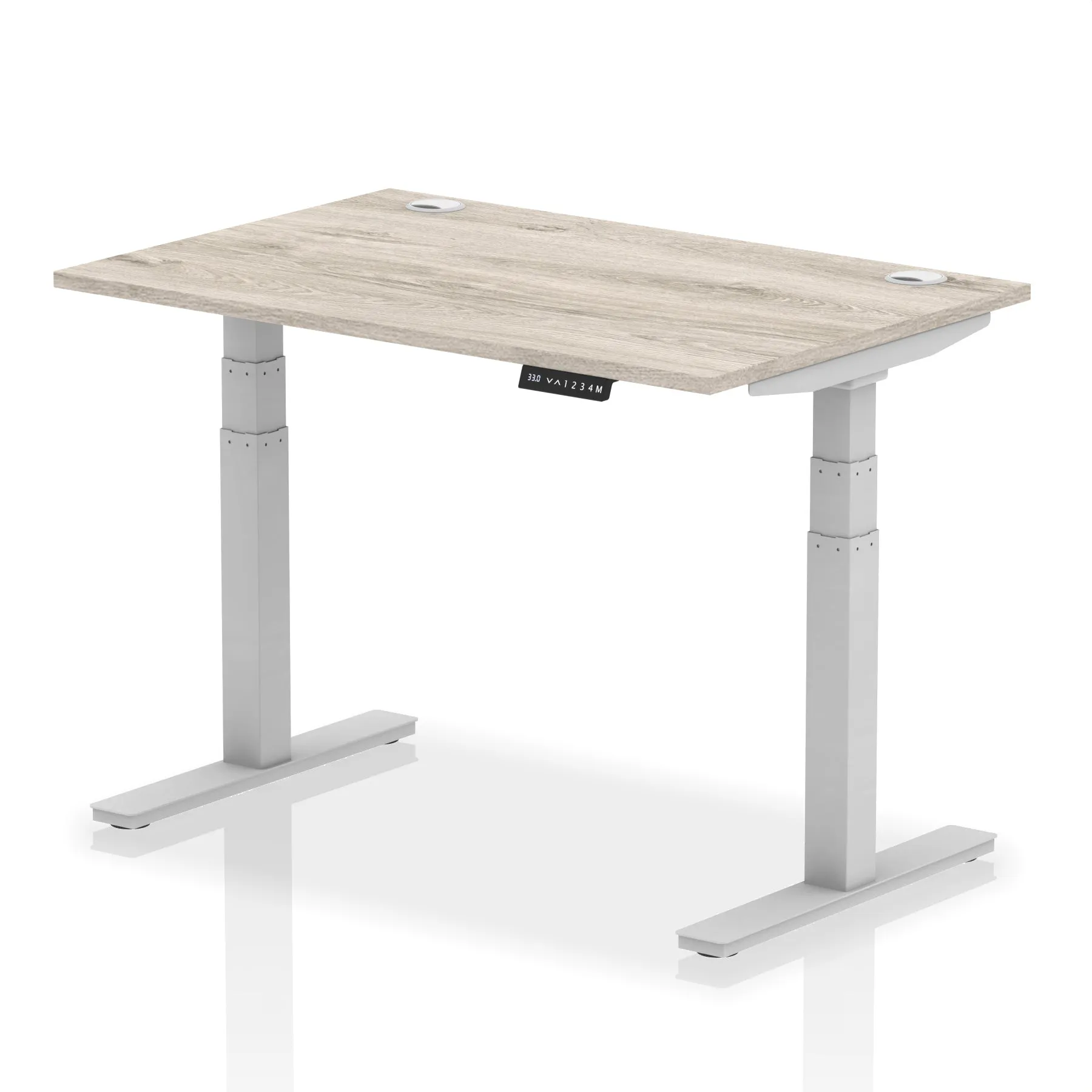EE - Air Height Adjustable Desk With Cable Ports