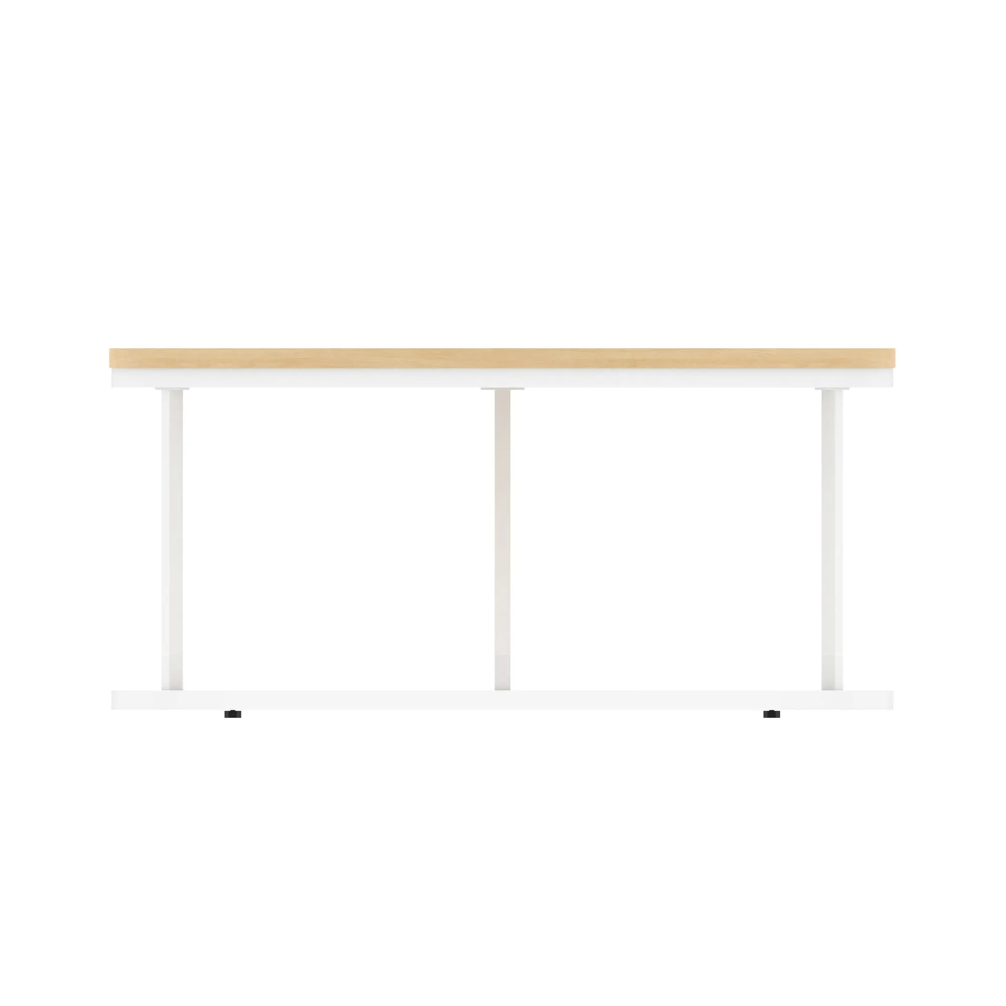 Impulse Round Coffee Table With Metal Frame