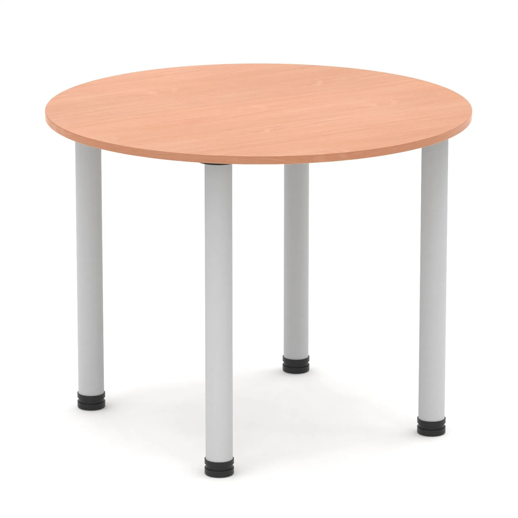 Impulse Round Table With Post Leg
