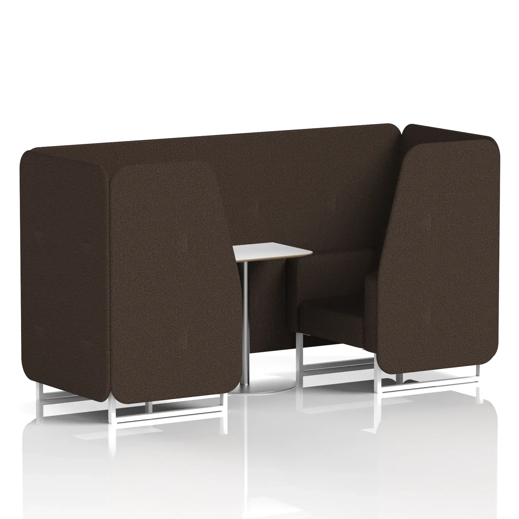 Brixworth Booth With White Table In Single Tone
