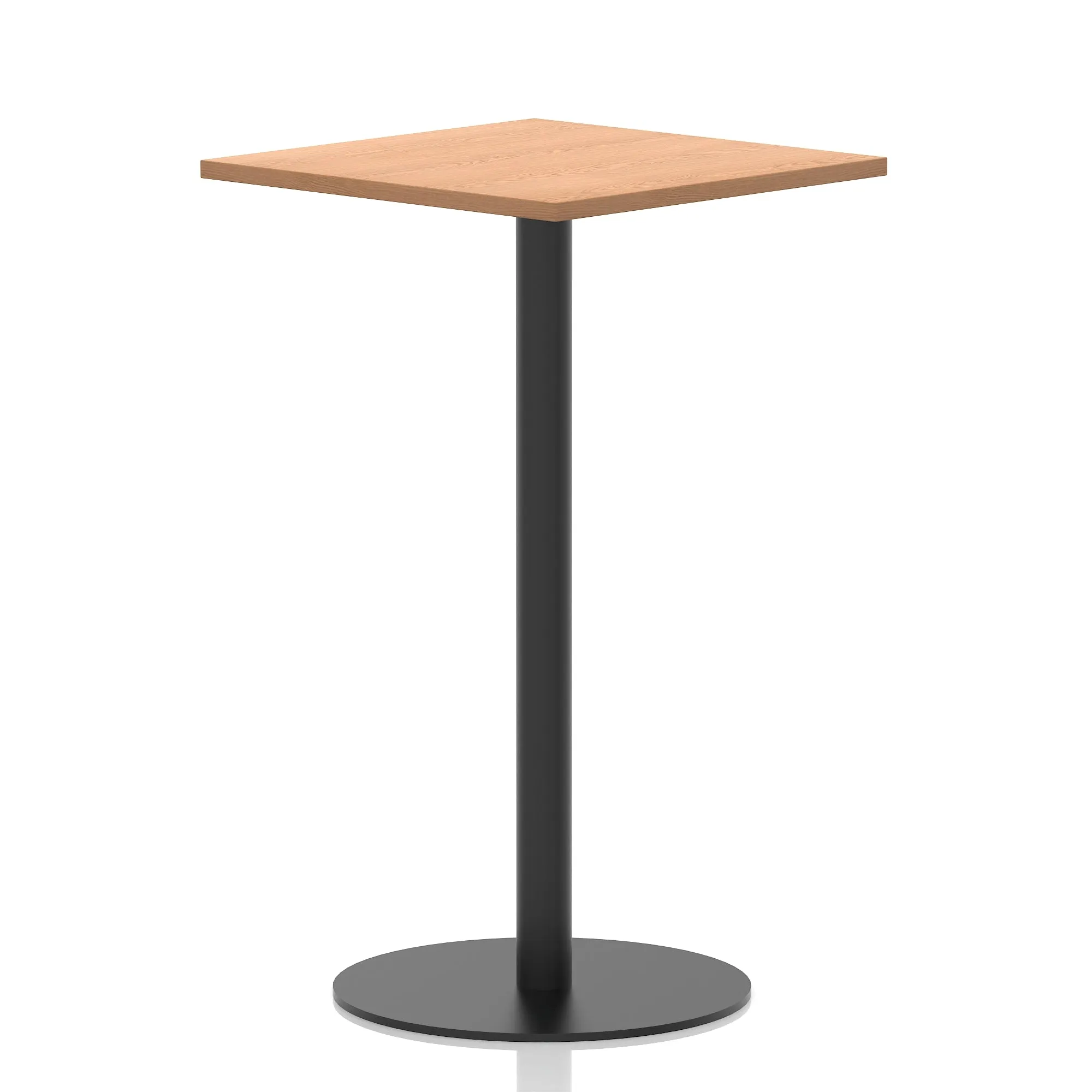 EE - Italia Square Poseur Table Black Leg