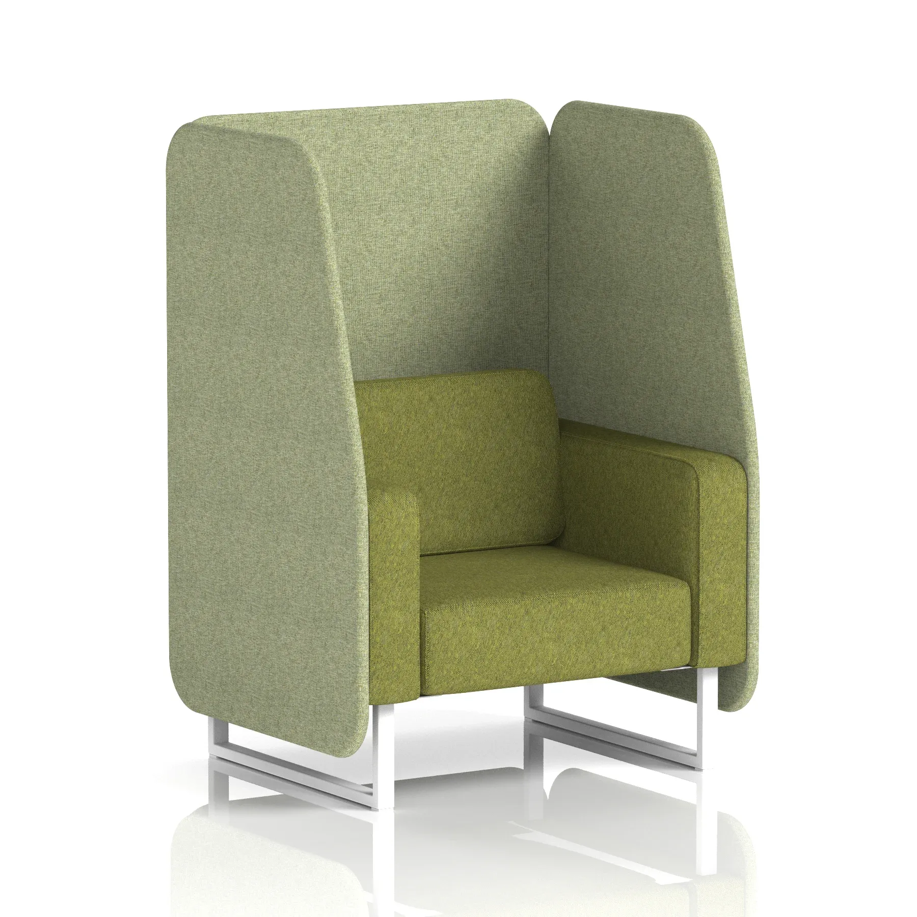 Brixworth Open Booth in Two Tone