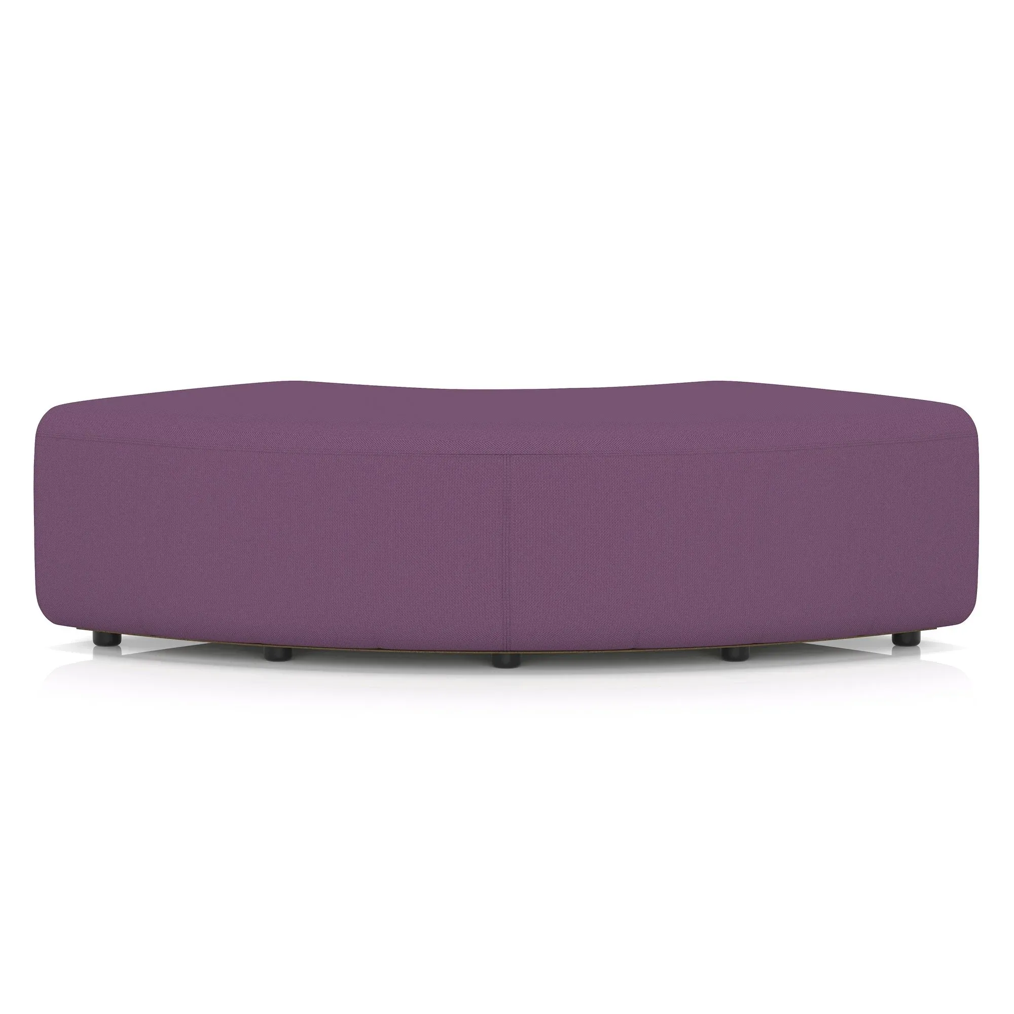 Mawsley Modular Seating 90 Degree Backless Curved Unit