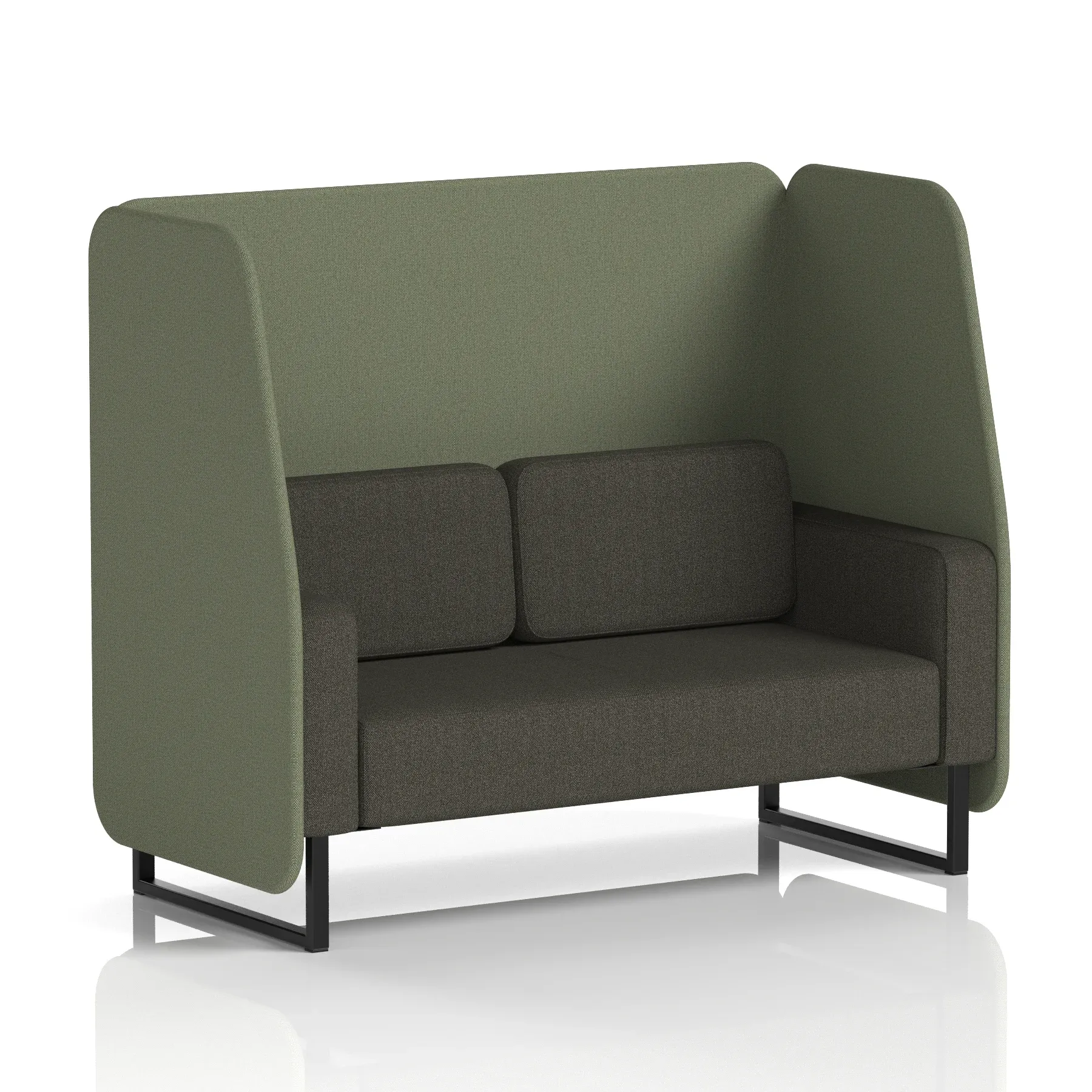 Brixworth Open Booth in Two Tone