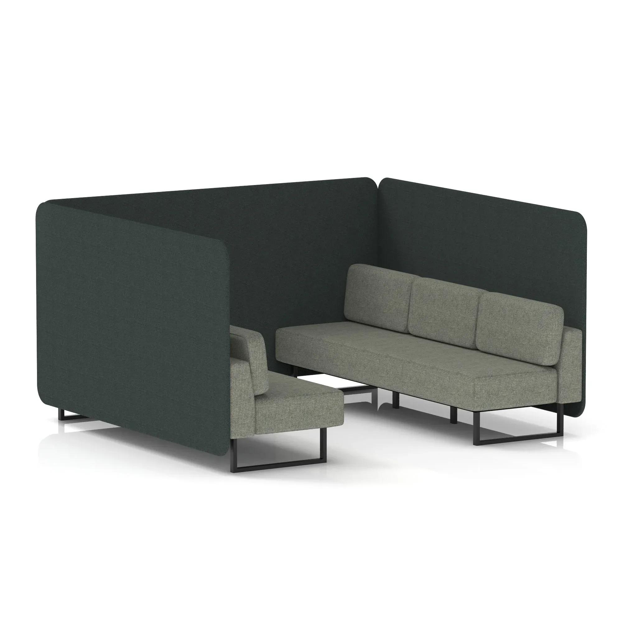 EE - Brixworth Bench Booth in Two Tone
