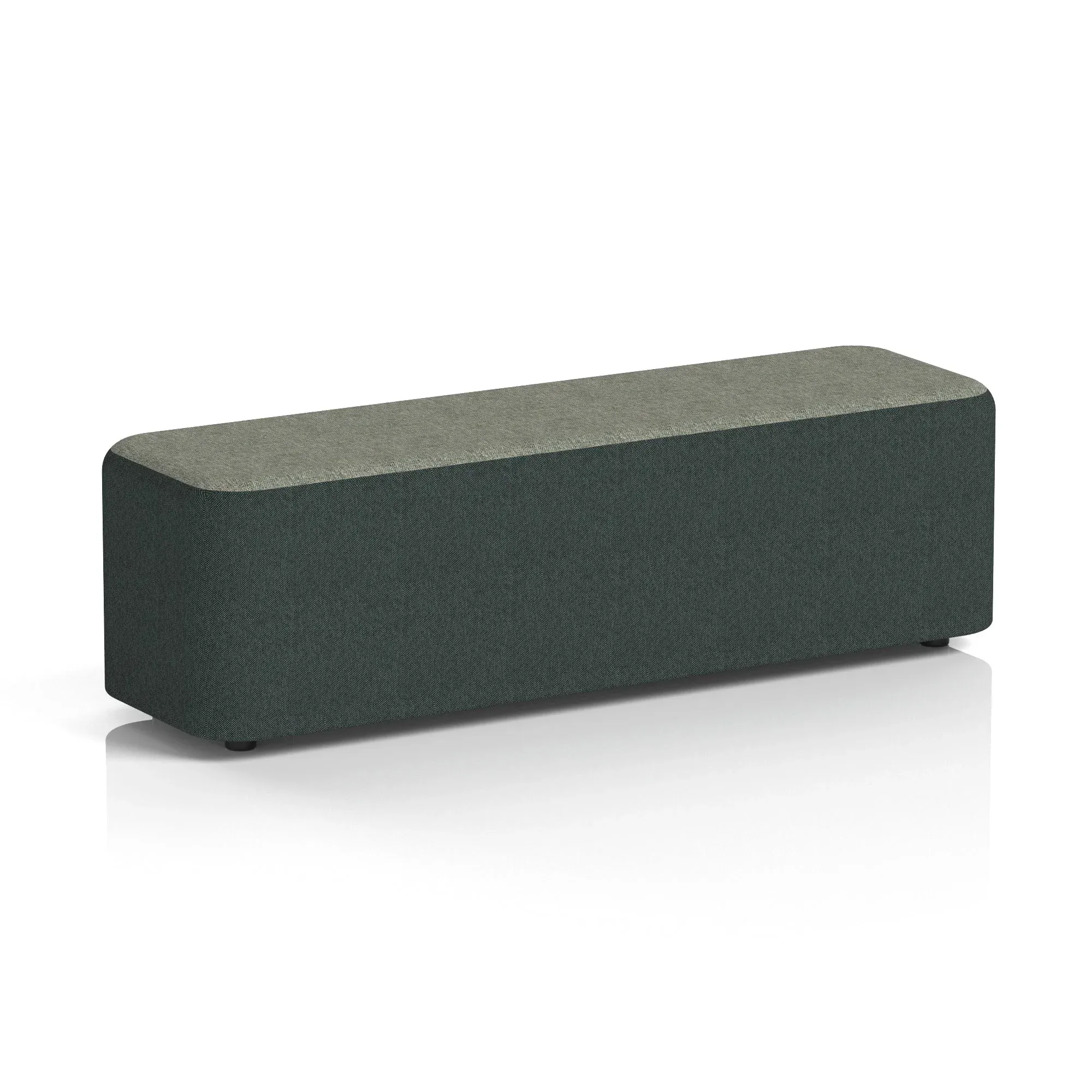 EE - Harlestone Rectangular Stool in Two Tone