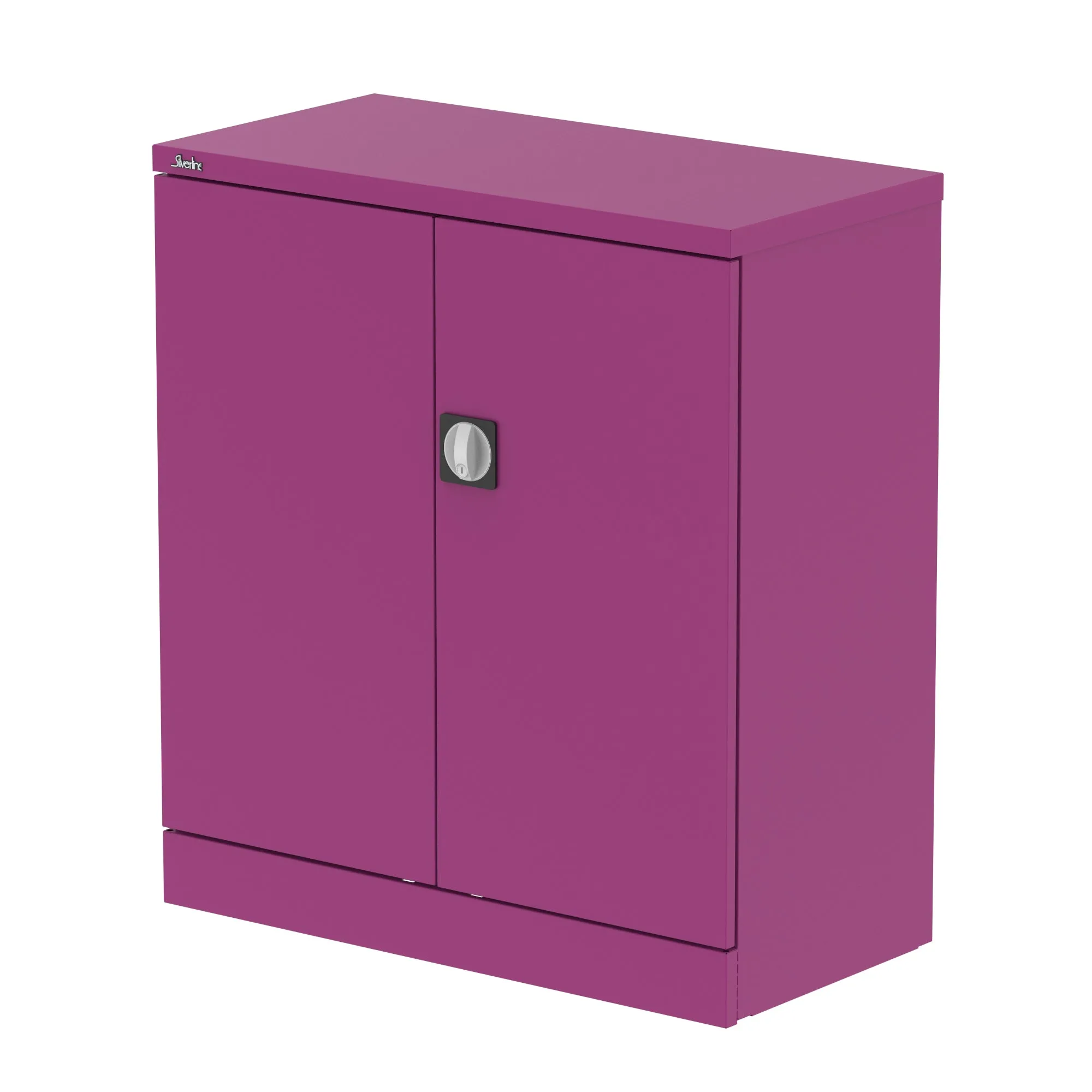 EE - Qube Stationery 2-Door Cupboard With Shelves