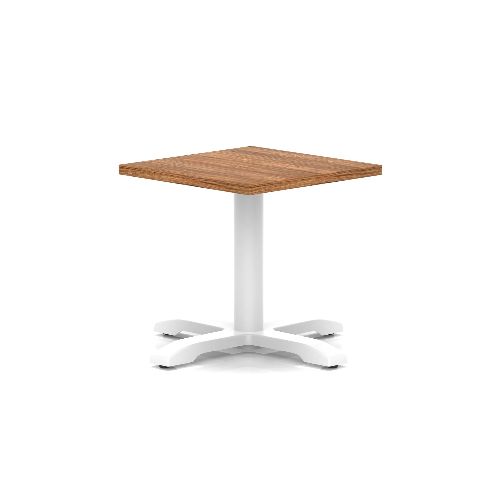 Italia Square Coffee Table With Cross Base