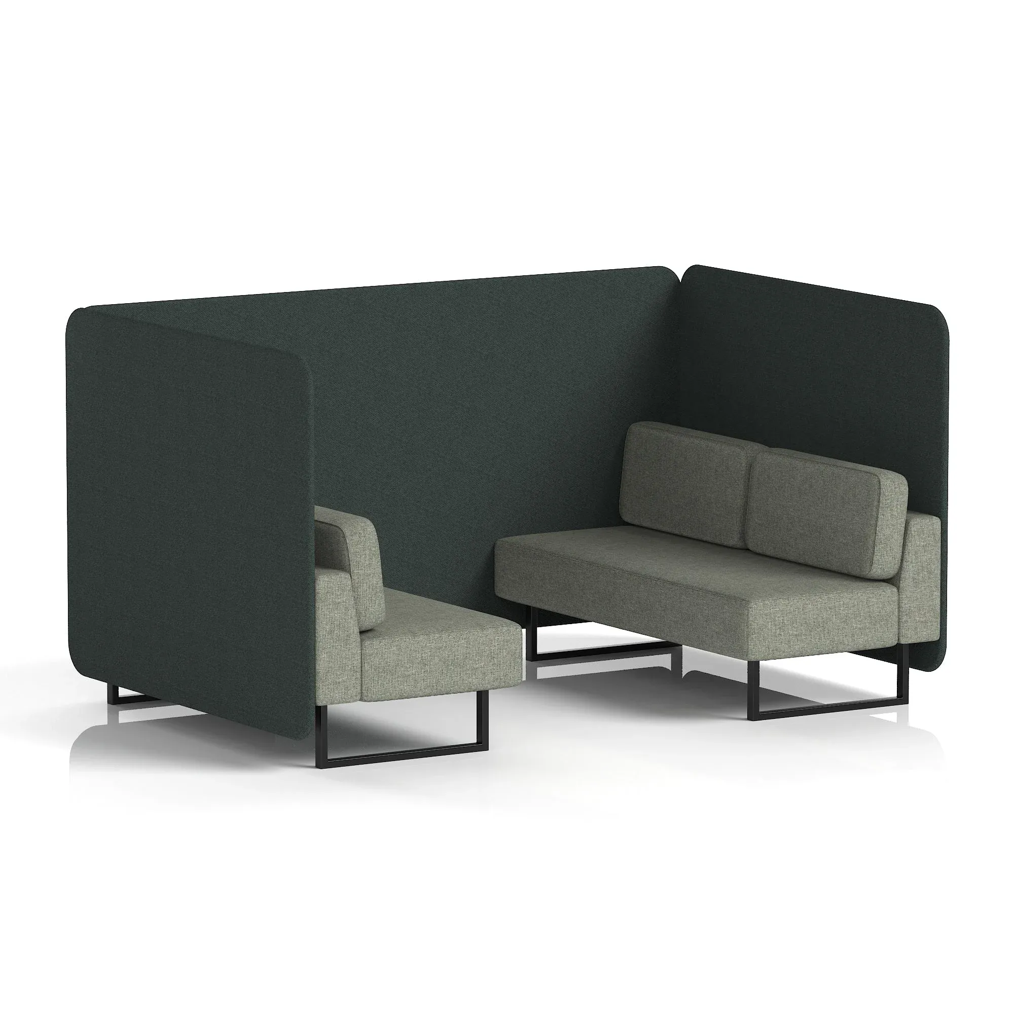EE - Brixworth Bench Booth in Two Tone