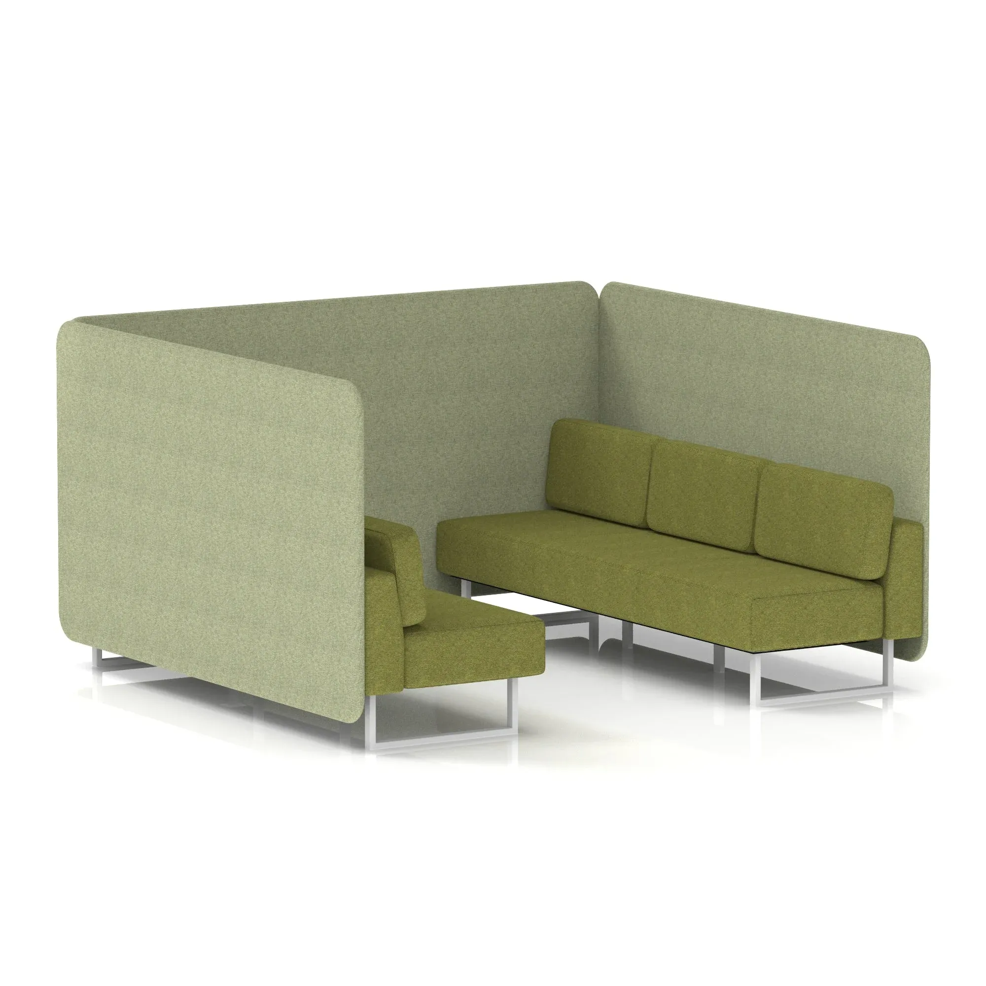 EE - Brixworth Bench Booth in Two Tone