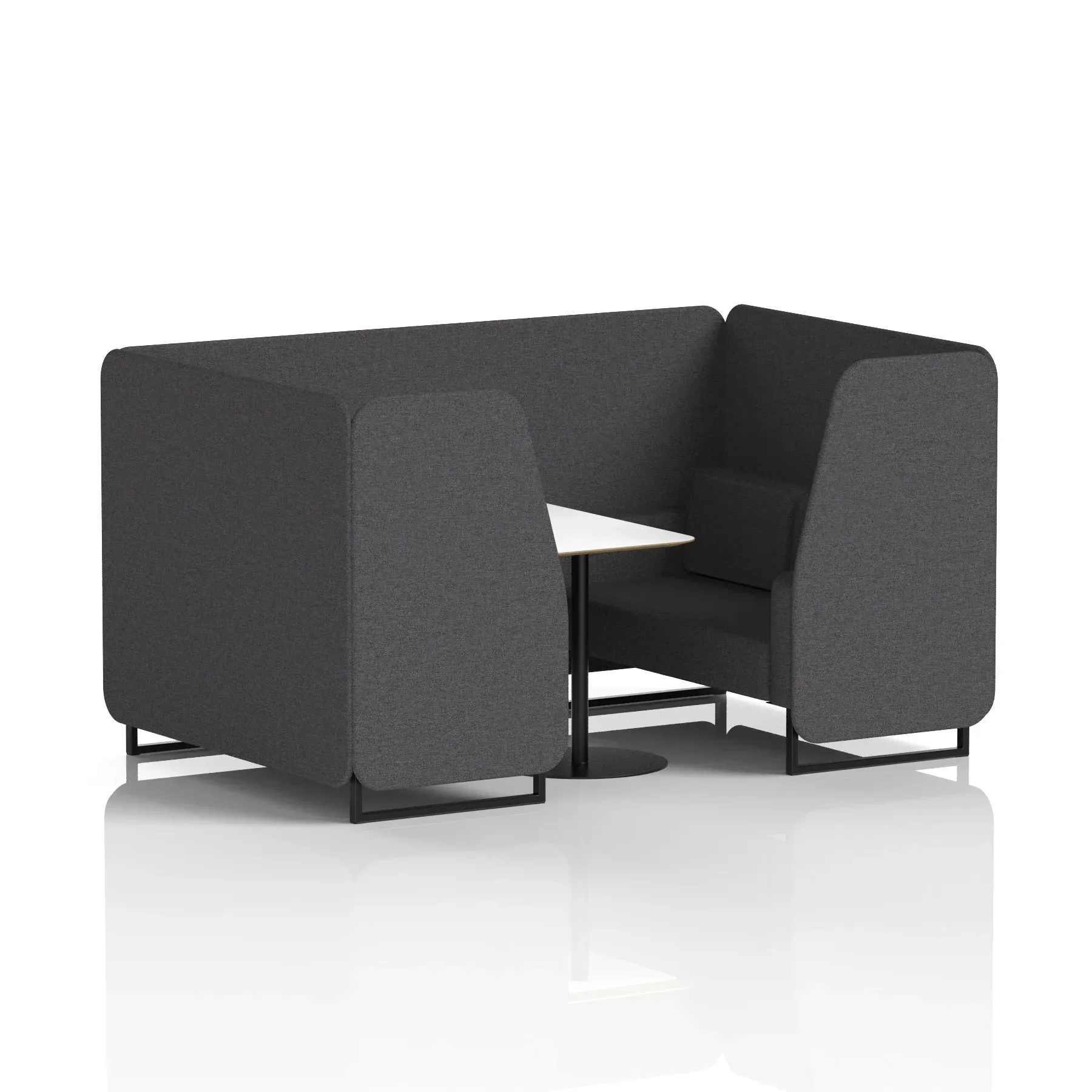 Brixworth Booth With White Table In Single Tone