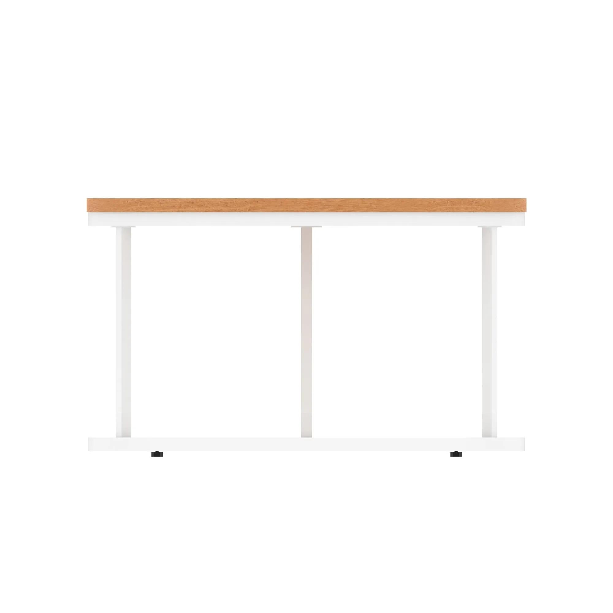Impulse Round Coffee Table With Metal Frame