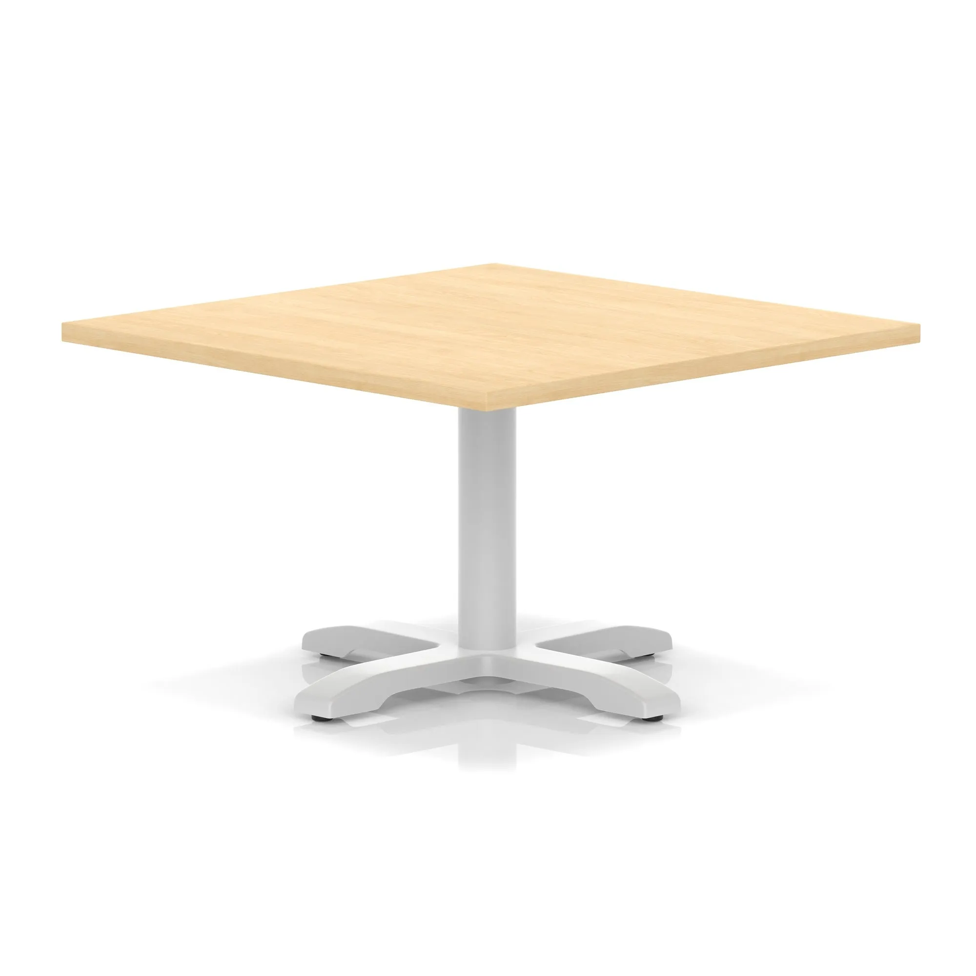 Italia Square Coffee Table With Cross Base