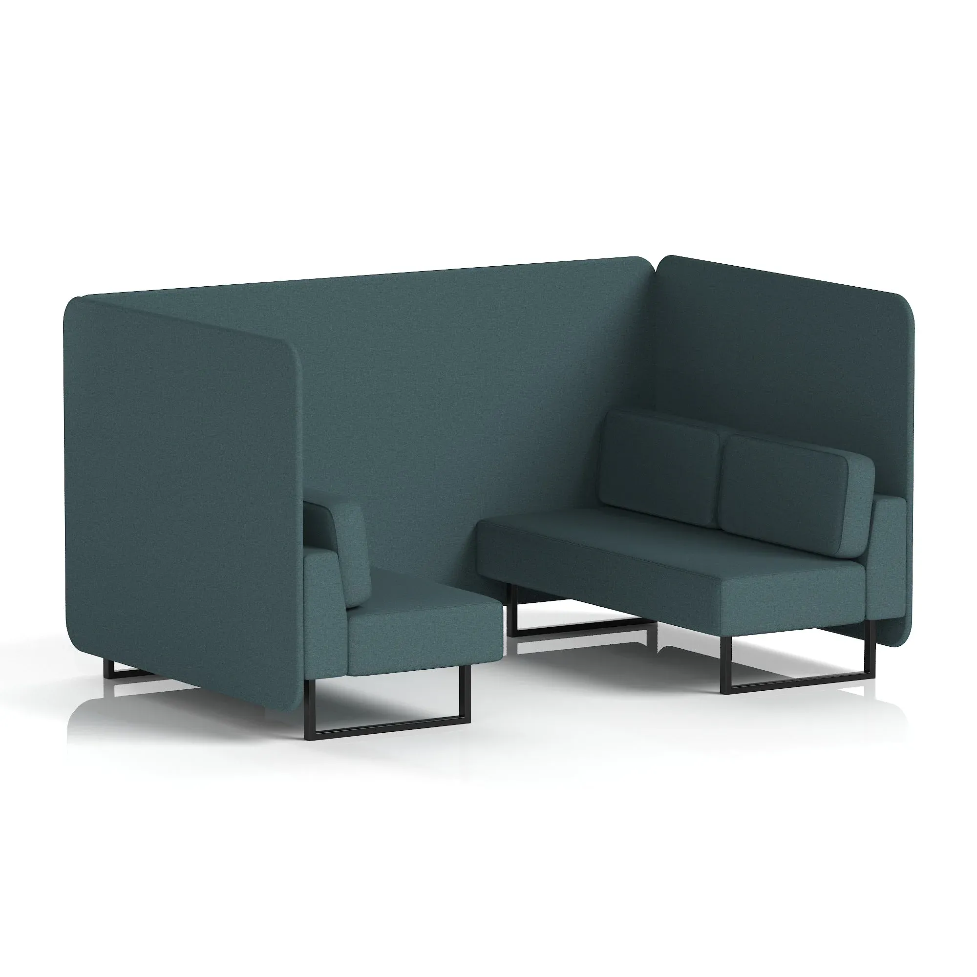 Brixworth Bench Booth in Single Tone