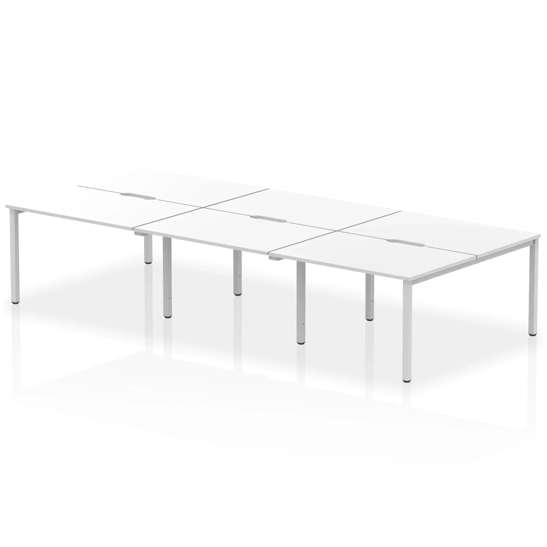 Evolve Plus B2B Bench Desk - 6 Person
