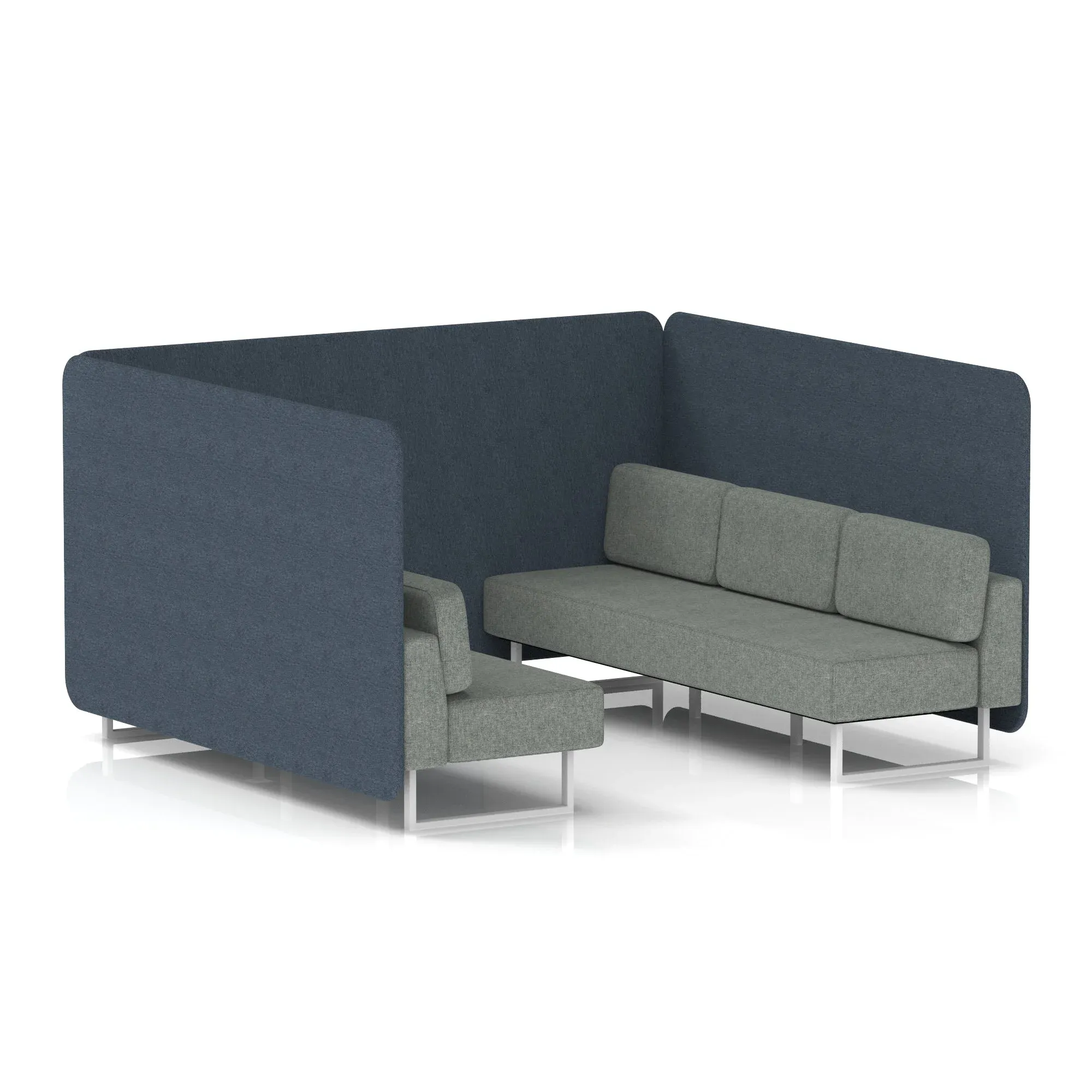 EE - Brixworth Bench Booth in Two Tone