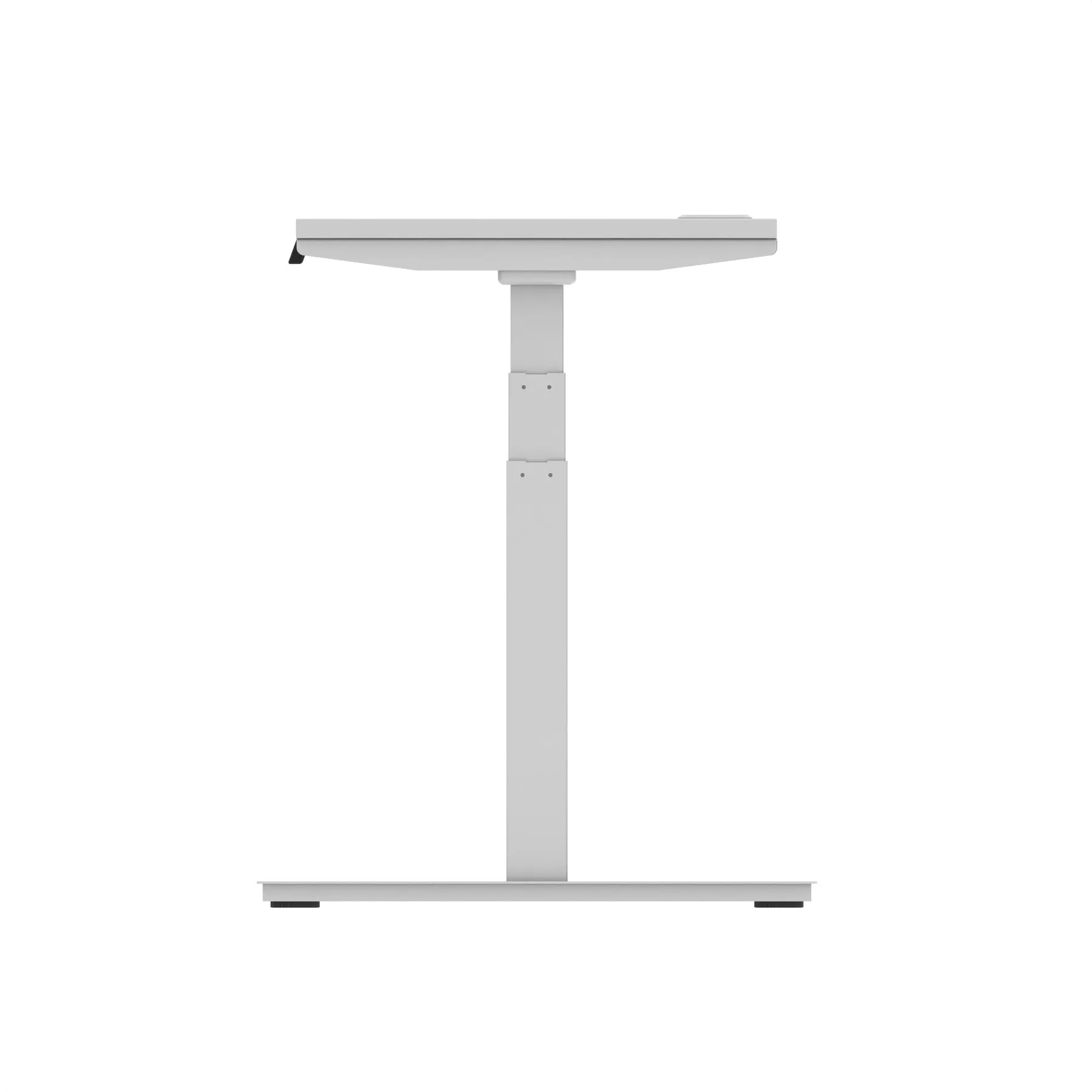 EE - Air Height Adjustable Slimline Desk With Cable Ports