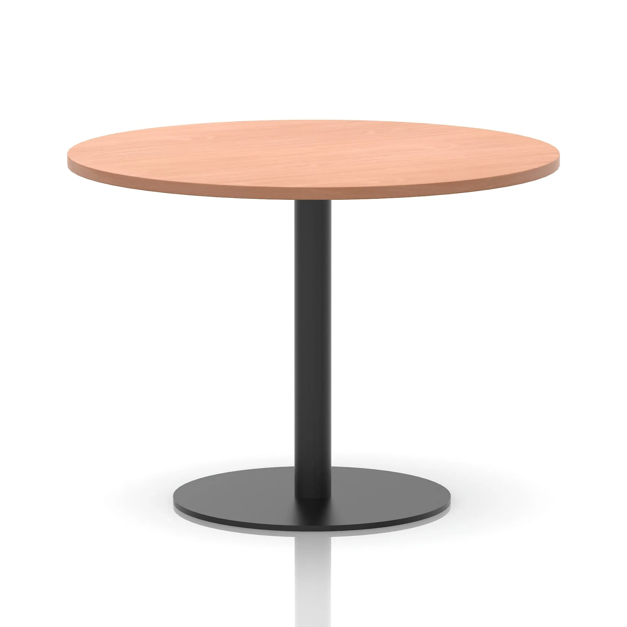 EE - Italia Round Poseur Table Black Leg