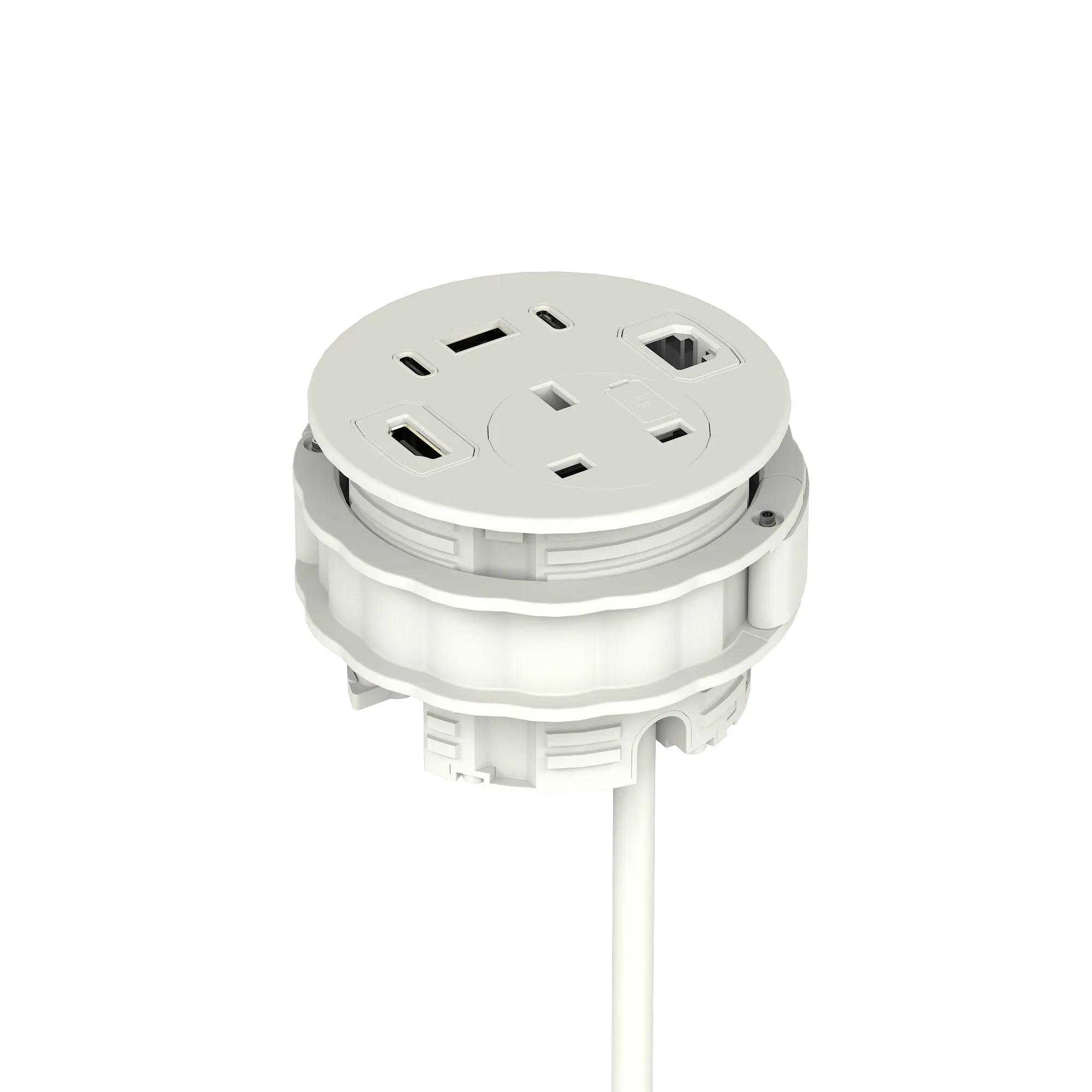 Volta Round Power Unit Module 1x Socket