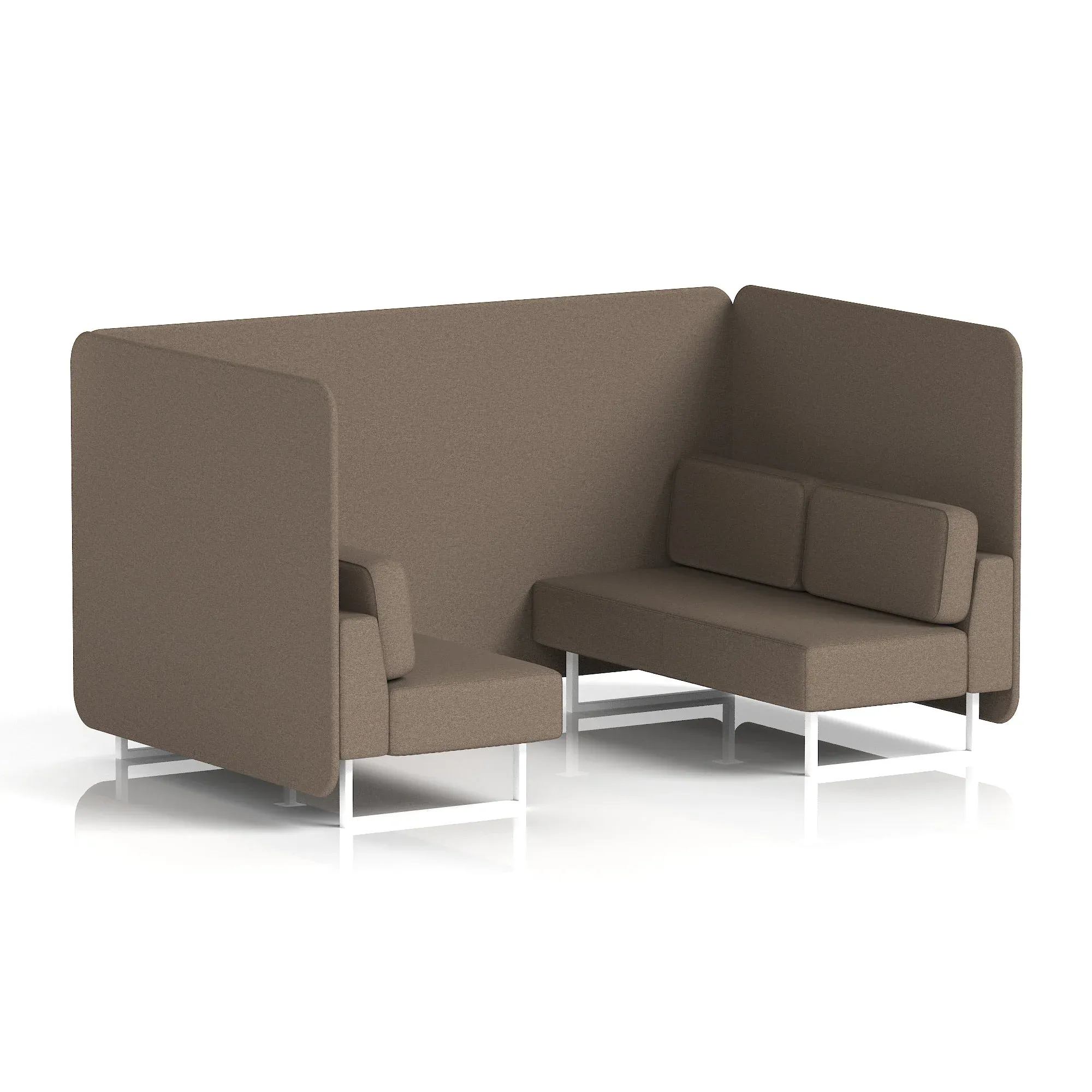 Brixworth Bench Booth in Single Tone