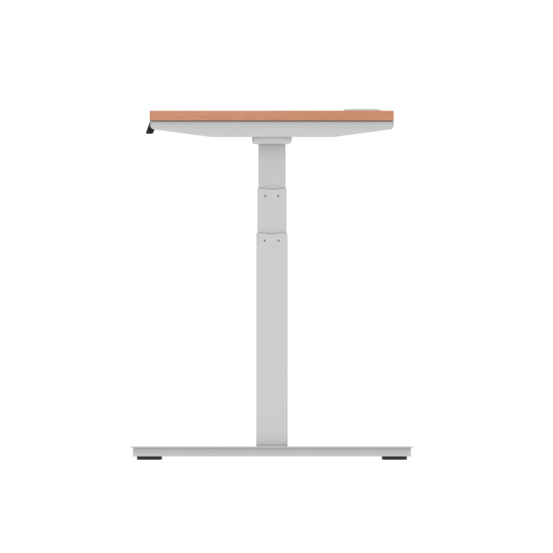 EE - Air Height Adjustable Slimline Desk With Cable Ports