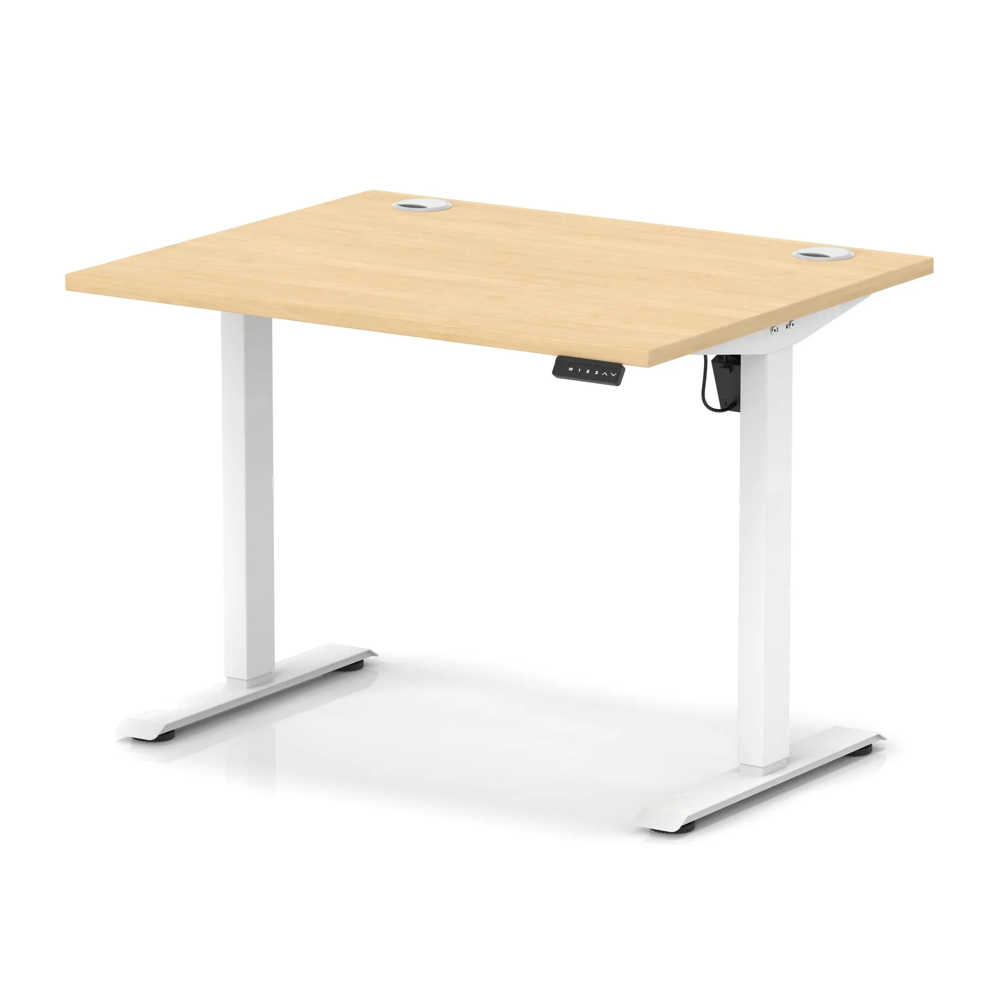 OE - Air Lite Height Adjustable Desk With Cable Ports