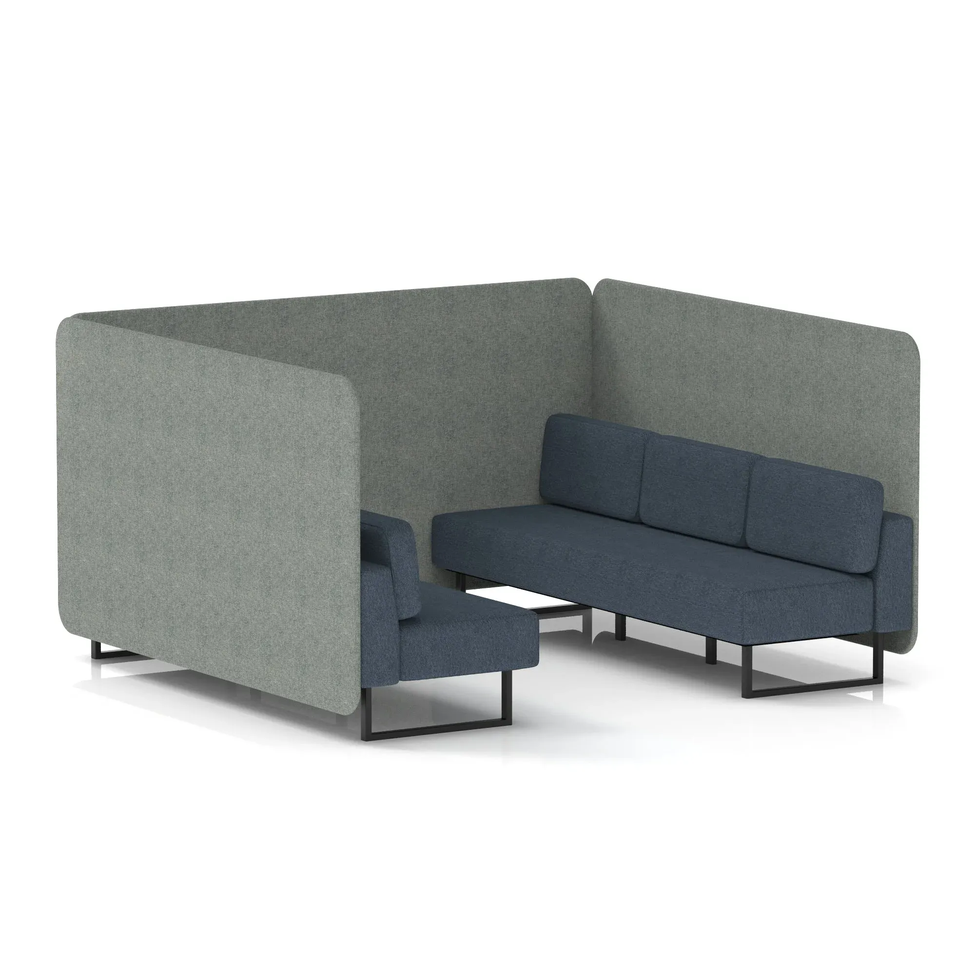 EE - Brixworth Bench Booth in Two Tone