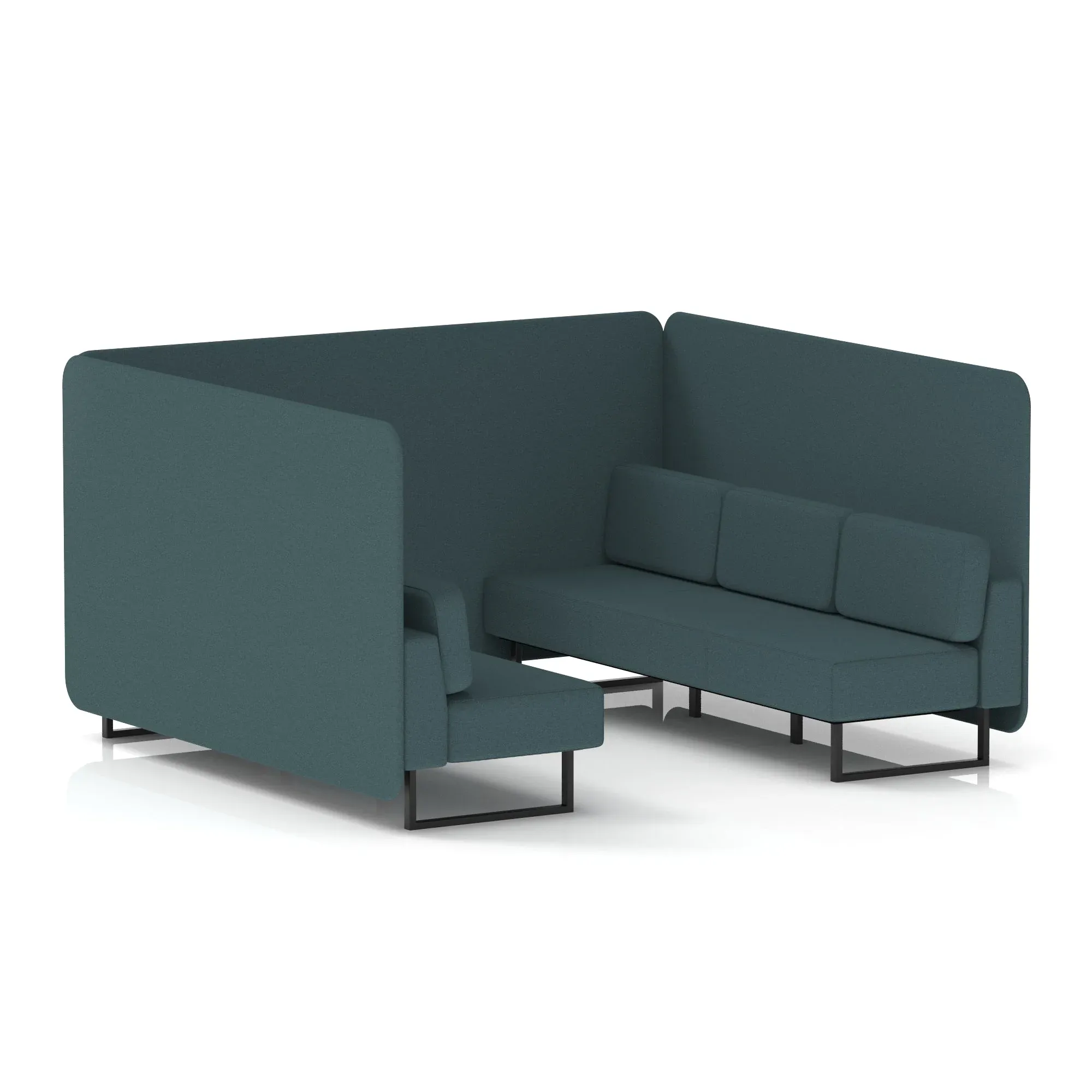 Brixworth Bench Booth in Single Tone