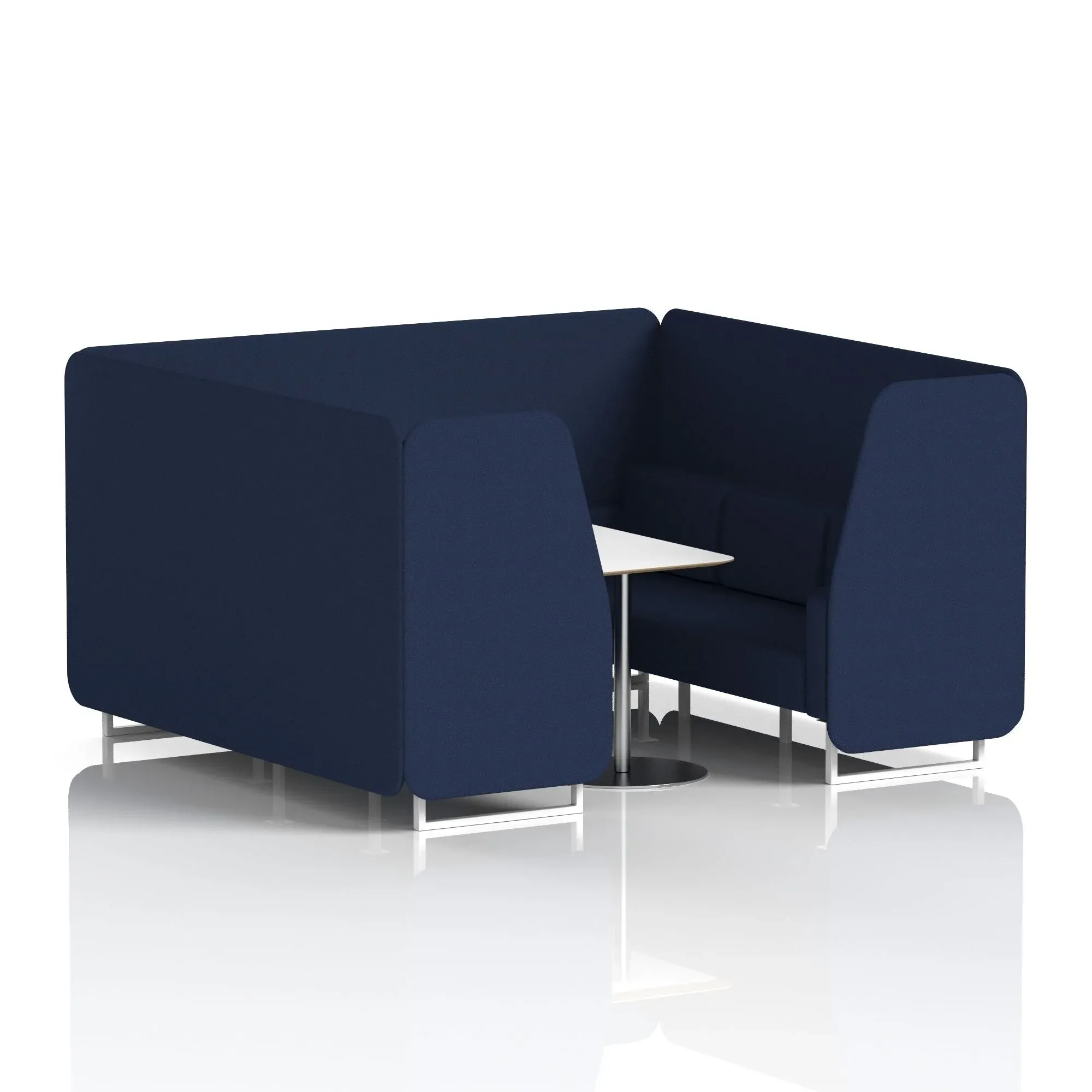 Brixworth Booth With White Table In Single Tone