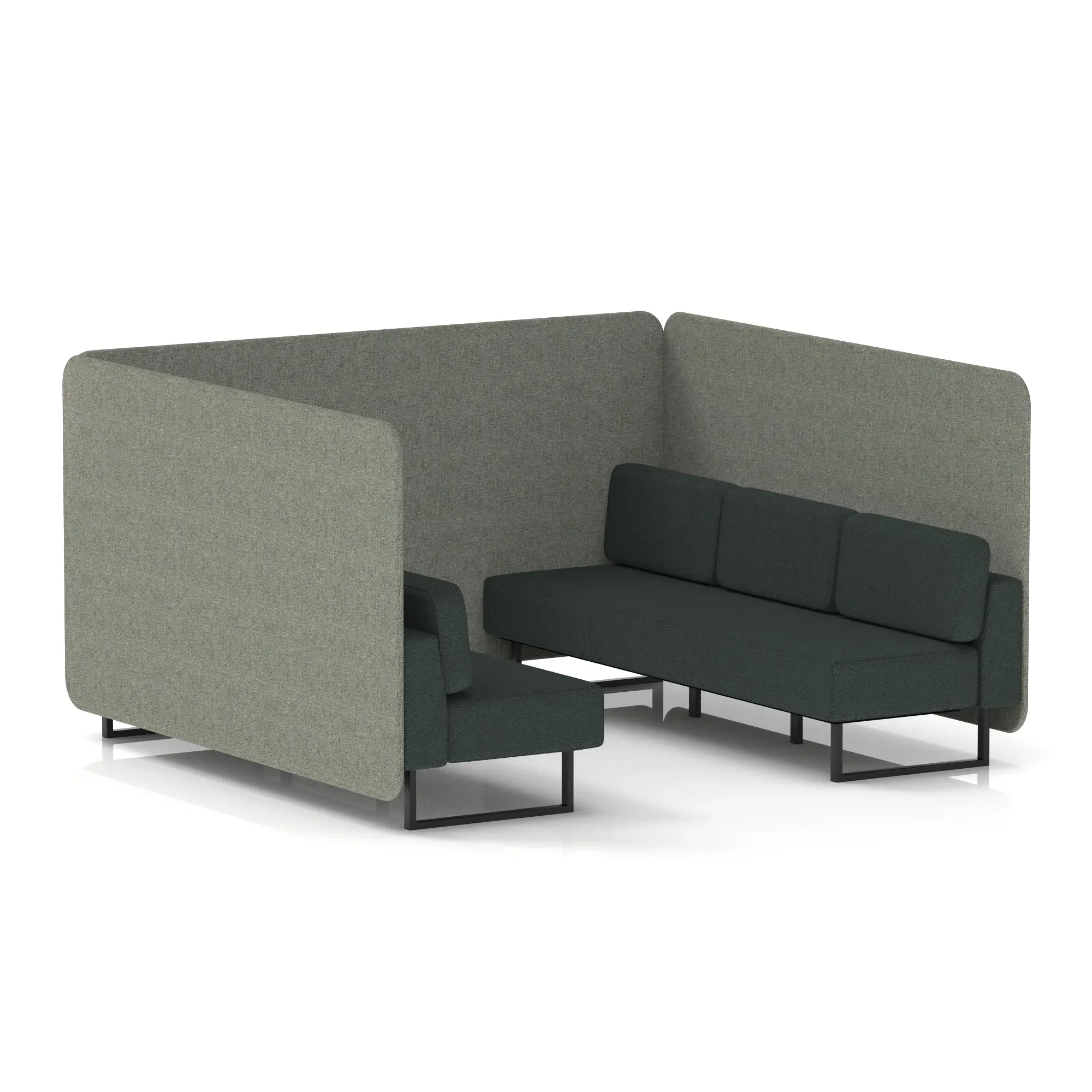 EE - Brixworth Bench Booth in Two Tone