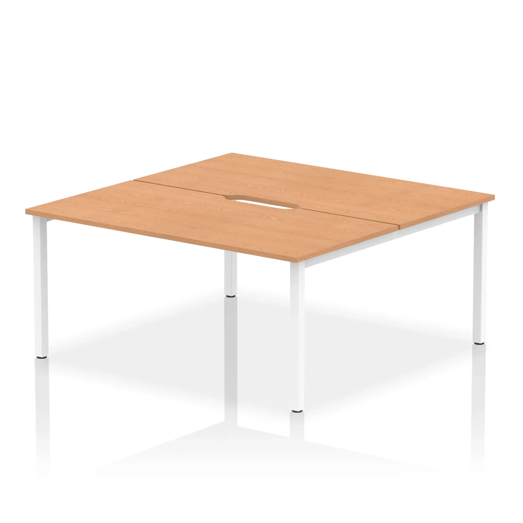 Evolve Plus B2B Bench Desk - 2 Person