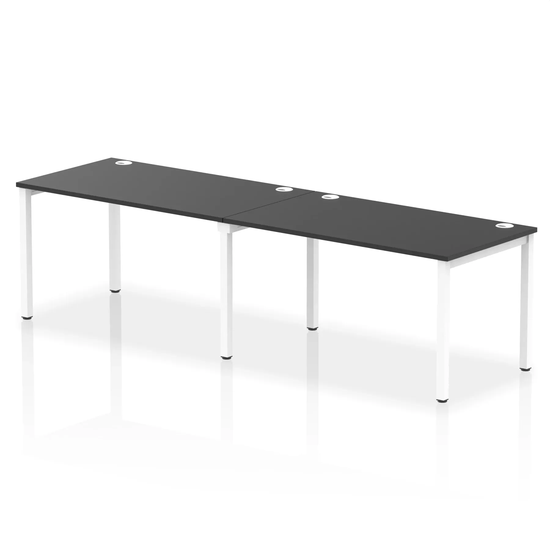 Impulse Single Row Bench Desk - 2 Person