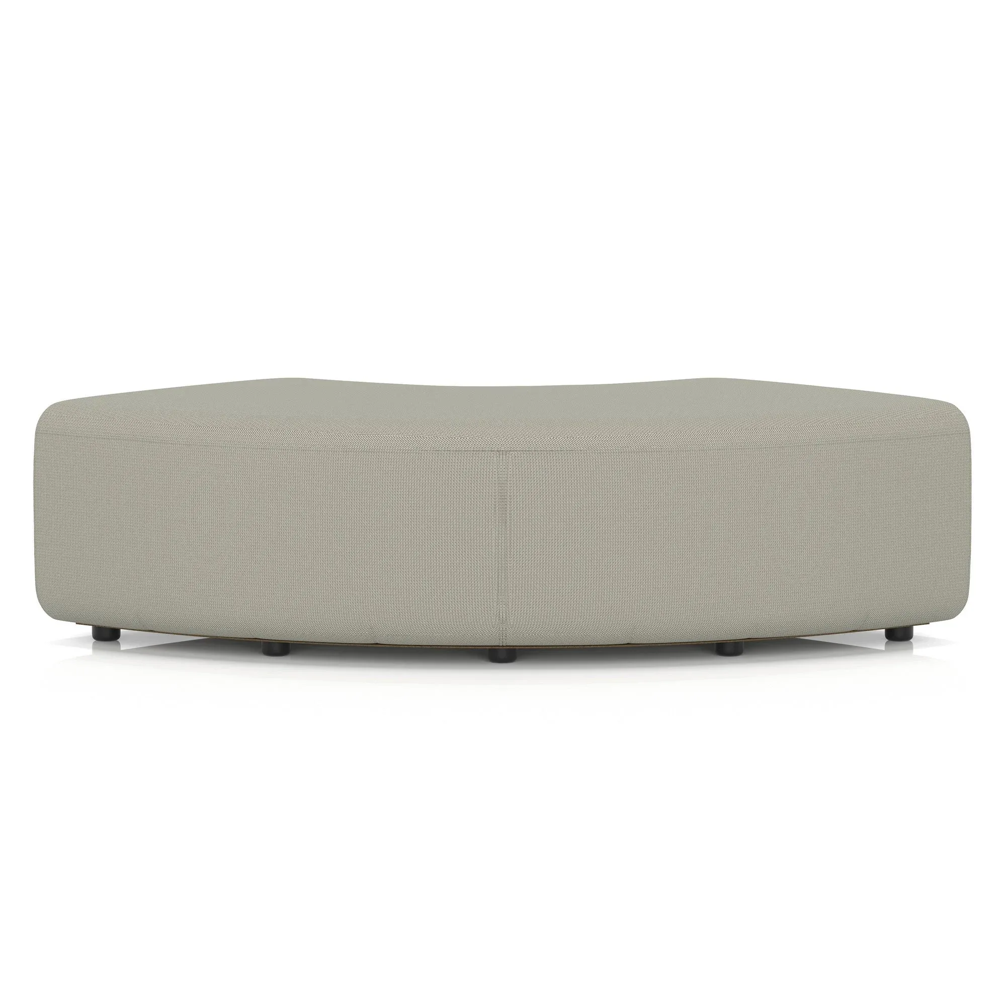 Mawsley Modular Seating 90 Degree Backless Curved Unit