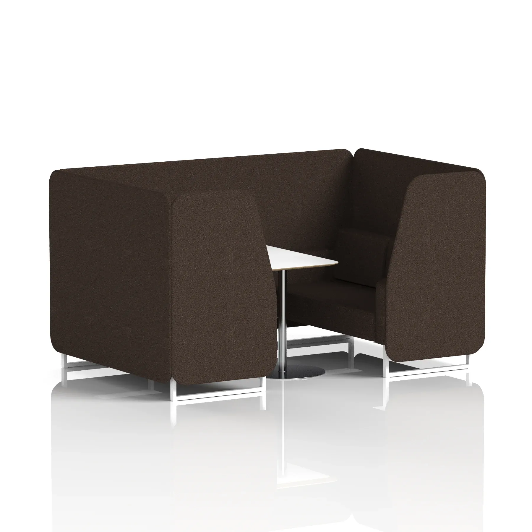 Brixworth Booth With White Table In Single Tone