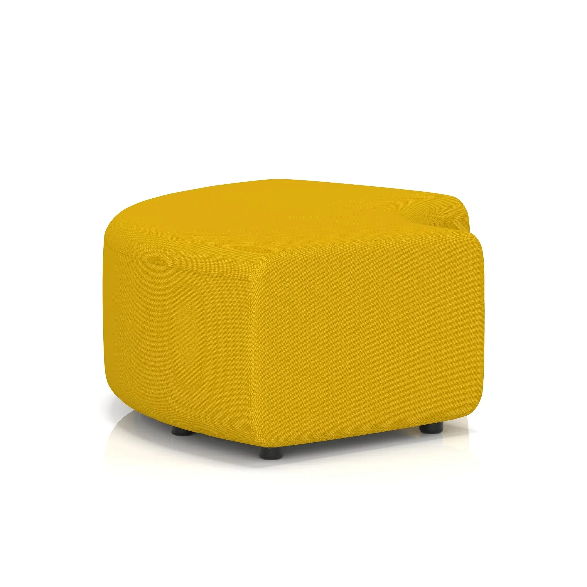 EE - Mawsley Modular Seating 90 Degree Backless Curved Unit
