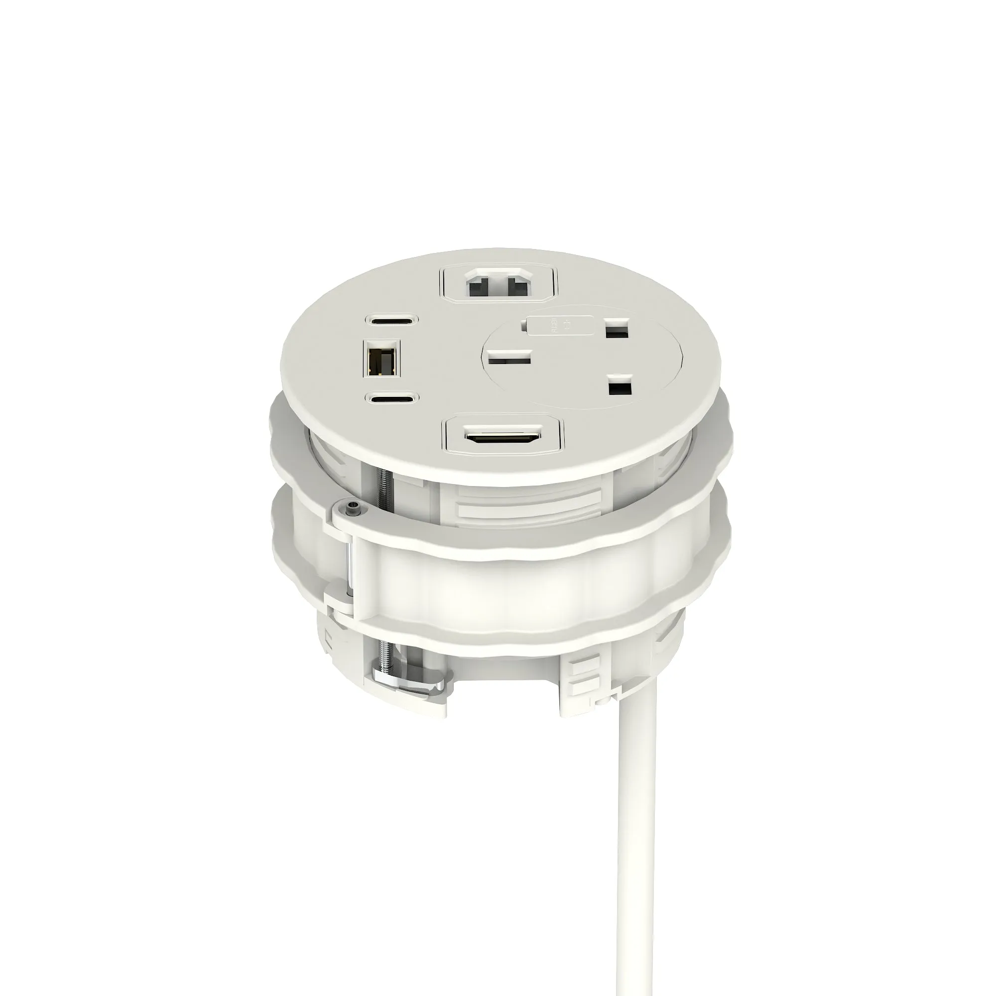 Volta Round Power Unit Module 1x Socket