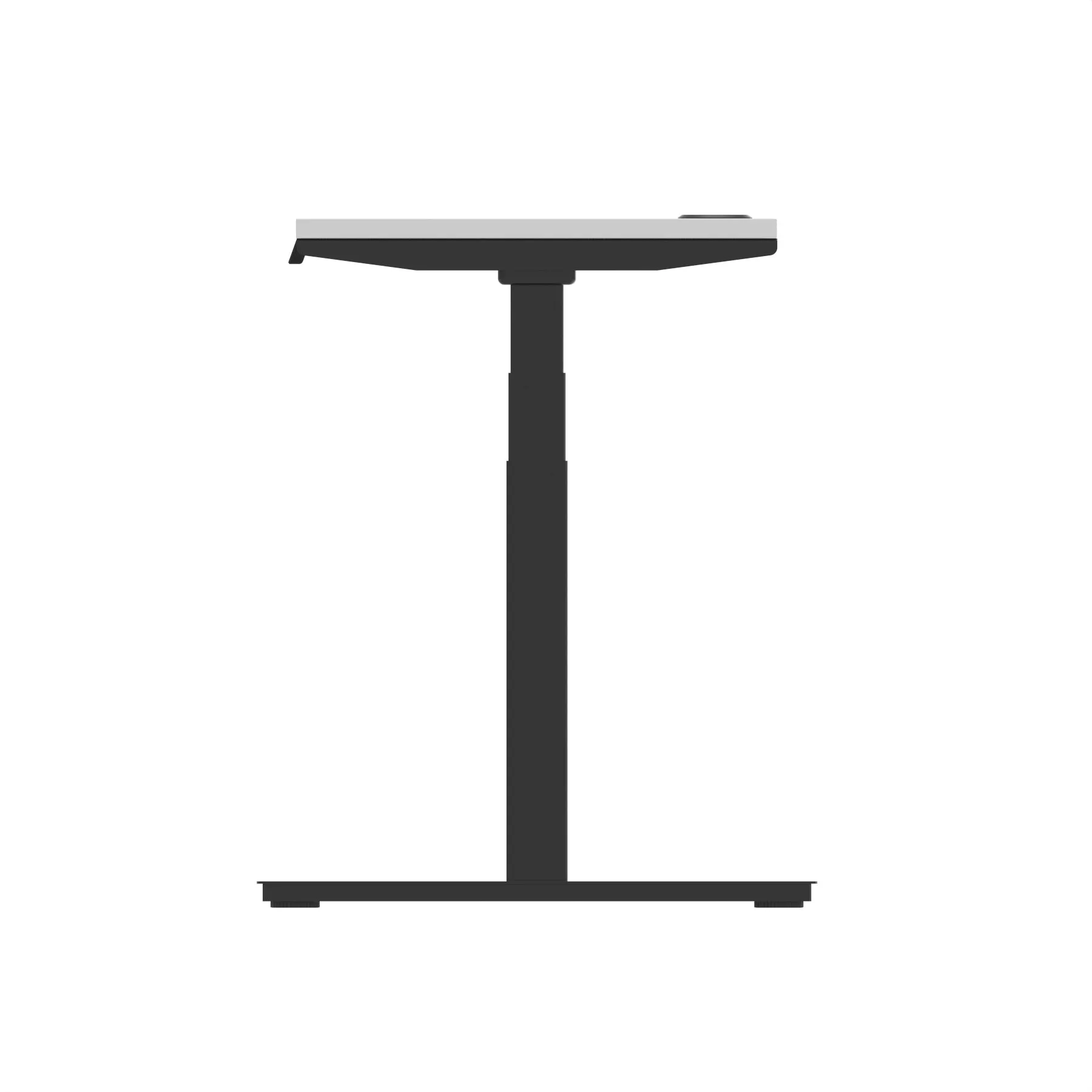 EE - Air Height Adjustable Slimline Desk With Cable Ports