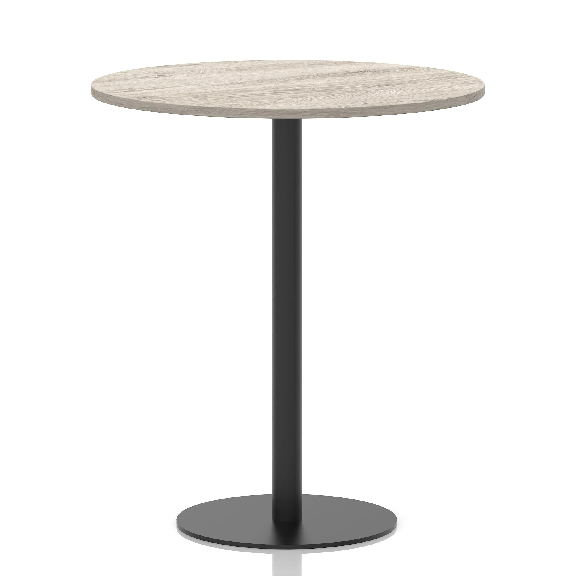 EE - Italia Round Poseur Table Black Leg