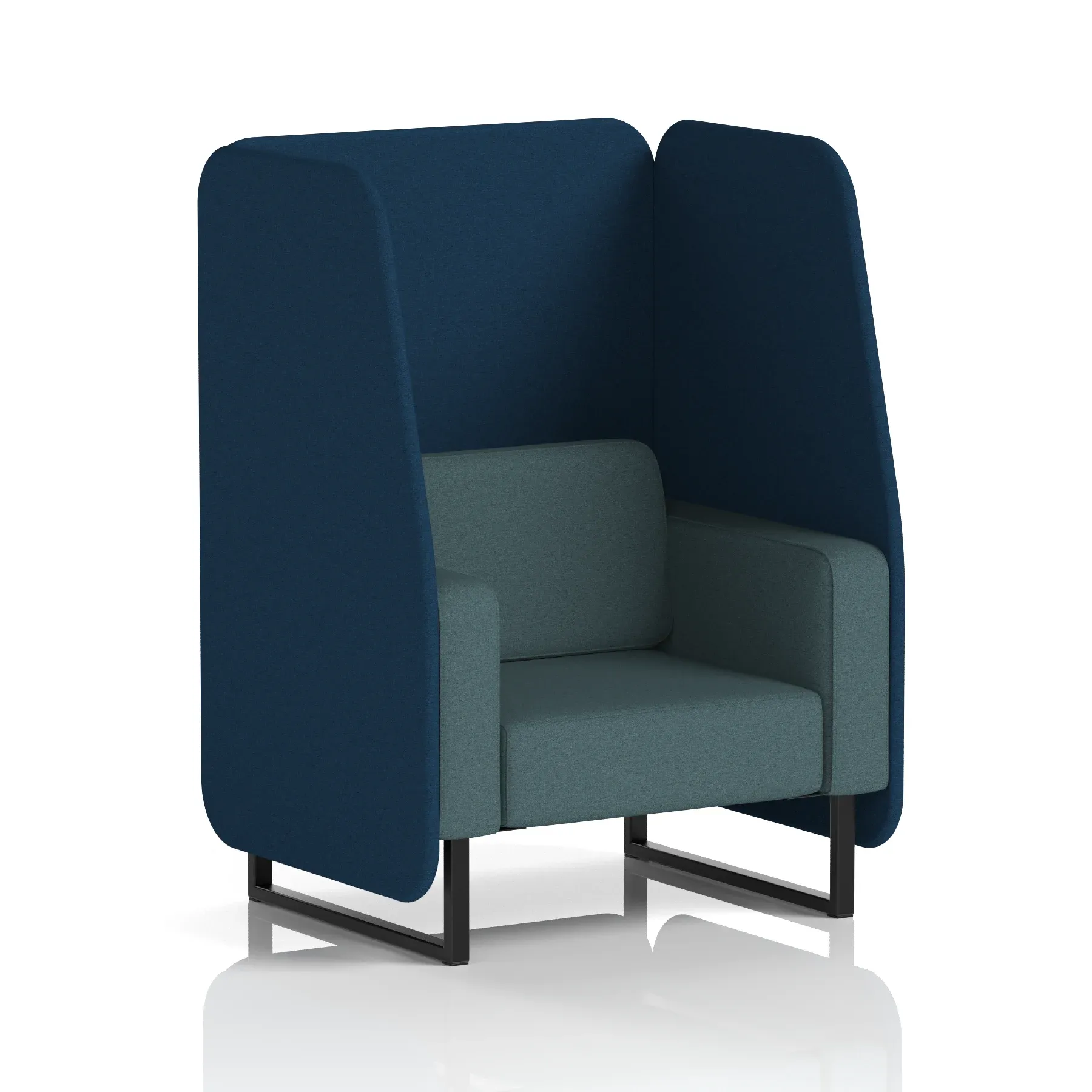 Brixworth Open Booth in Two Tone