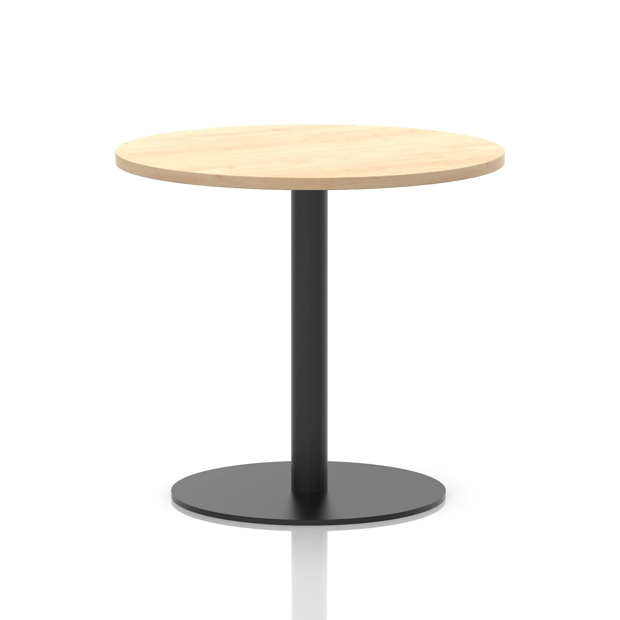 EE - Italia Round Poseur Table Black Leg